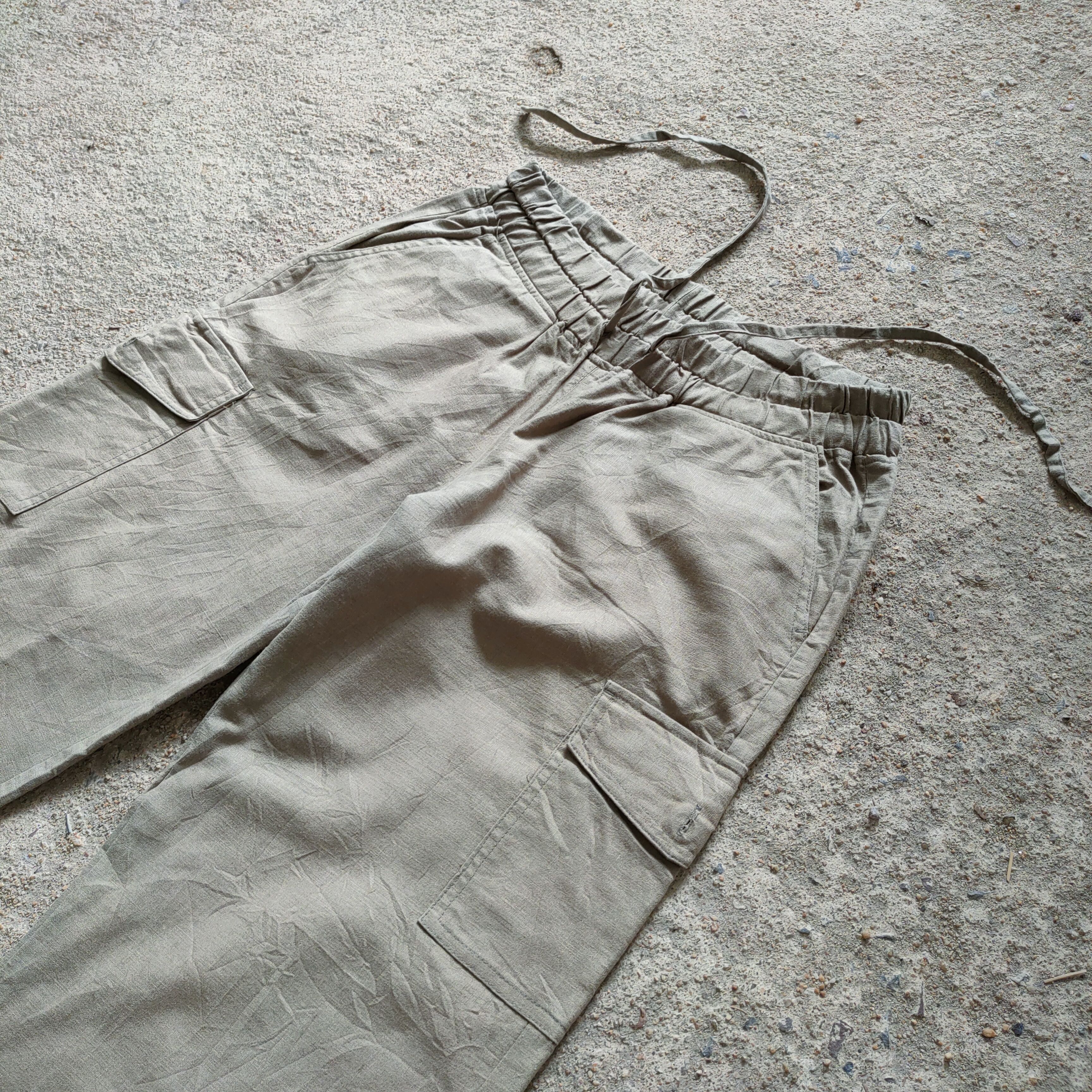 Japanese Brand × Vintage JAPANESE BRAND SPRING WAIST FADED CARGO PANTS Size US 30 / EU 46 - 4 Thumbnail