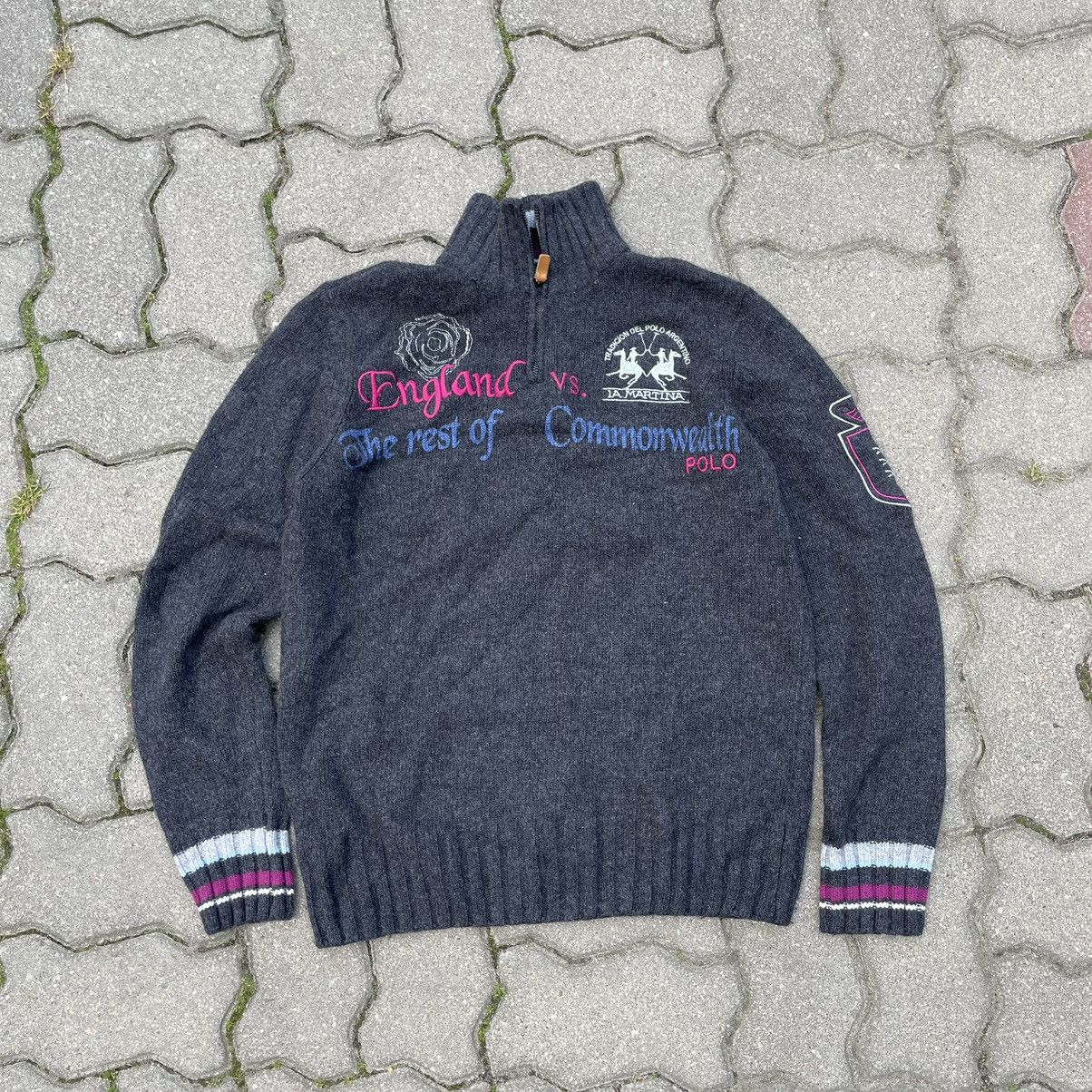 La Martina × Polo Ralph Lauren × Vintage La Martina Vintage sweater Jacket Size US M / EU 48-50 / 2 - 1 Thumbnail