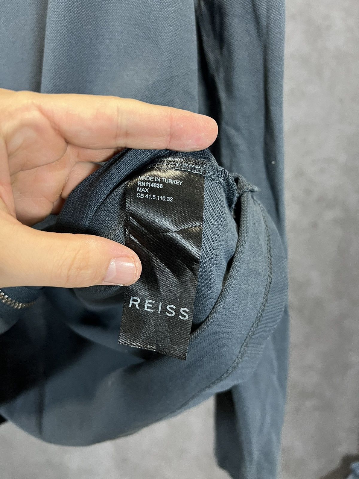 Reiss Reiss designer zip longsleeve Size US L / EU 52-54 / 3 - 4 Thumbnail