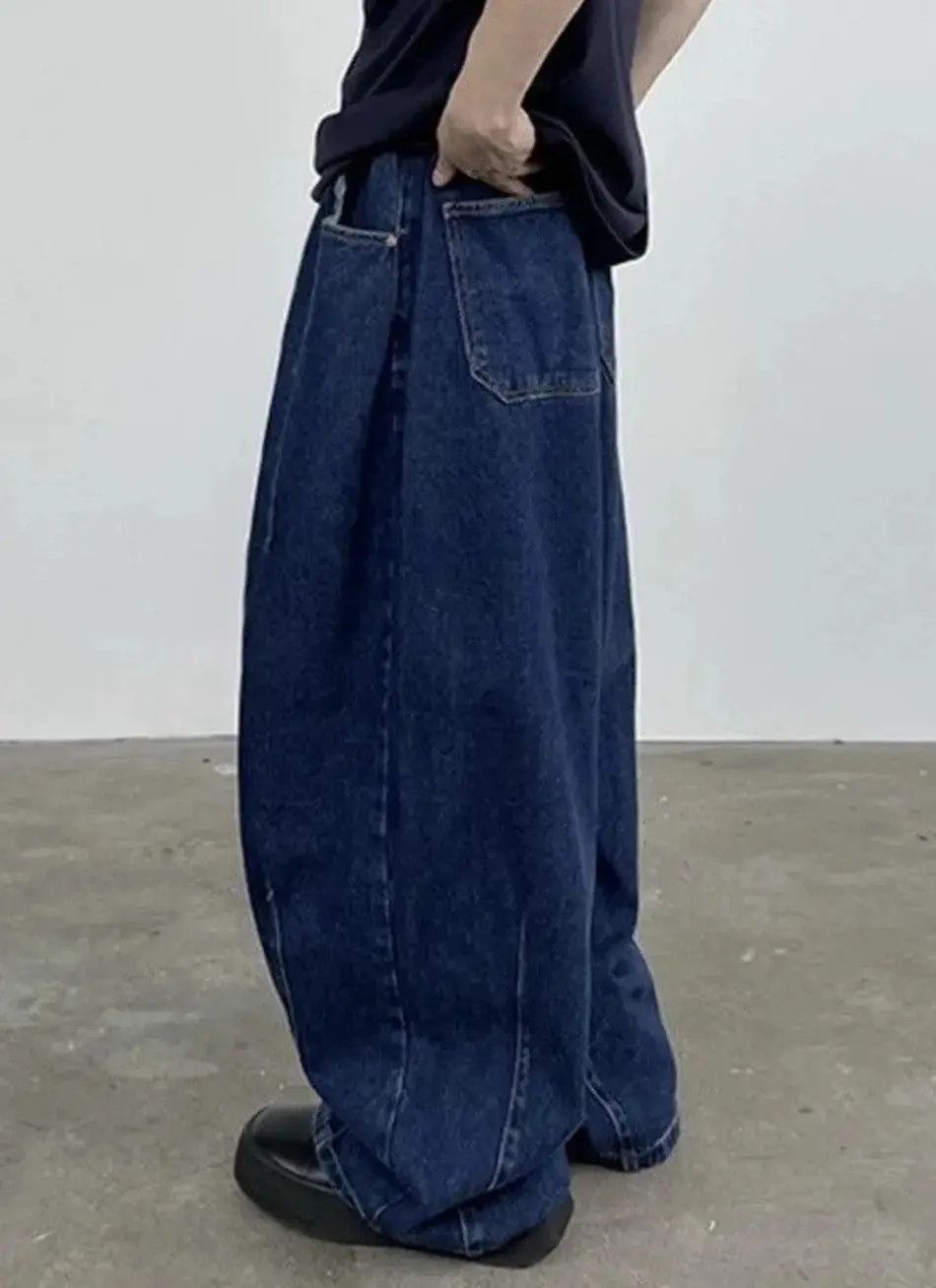 Japanese Brand Retro punk balloon baggy loose jeans pants Size US 30 / EU 46 - 3 Thumbnail