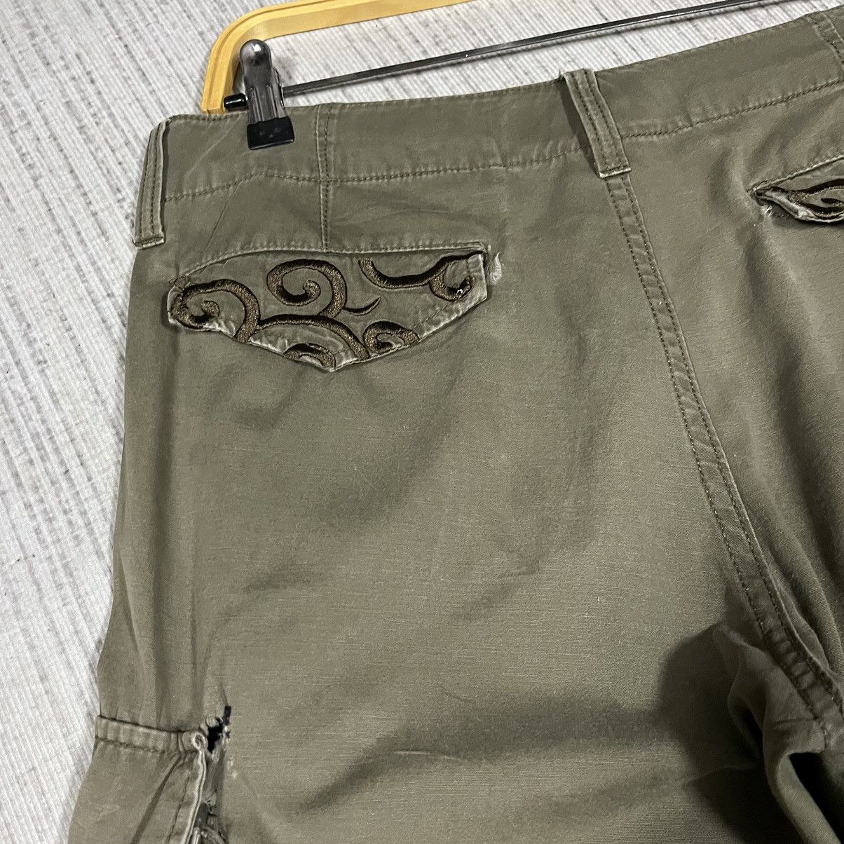 If Six Was Nine × Japanese Brand × Le Grande Bleu (L.G.B.) JapaneseBrand embroidery Army Cargo Pant Size US 34 / EU 50 - 8 Thumbnail