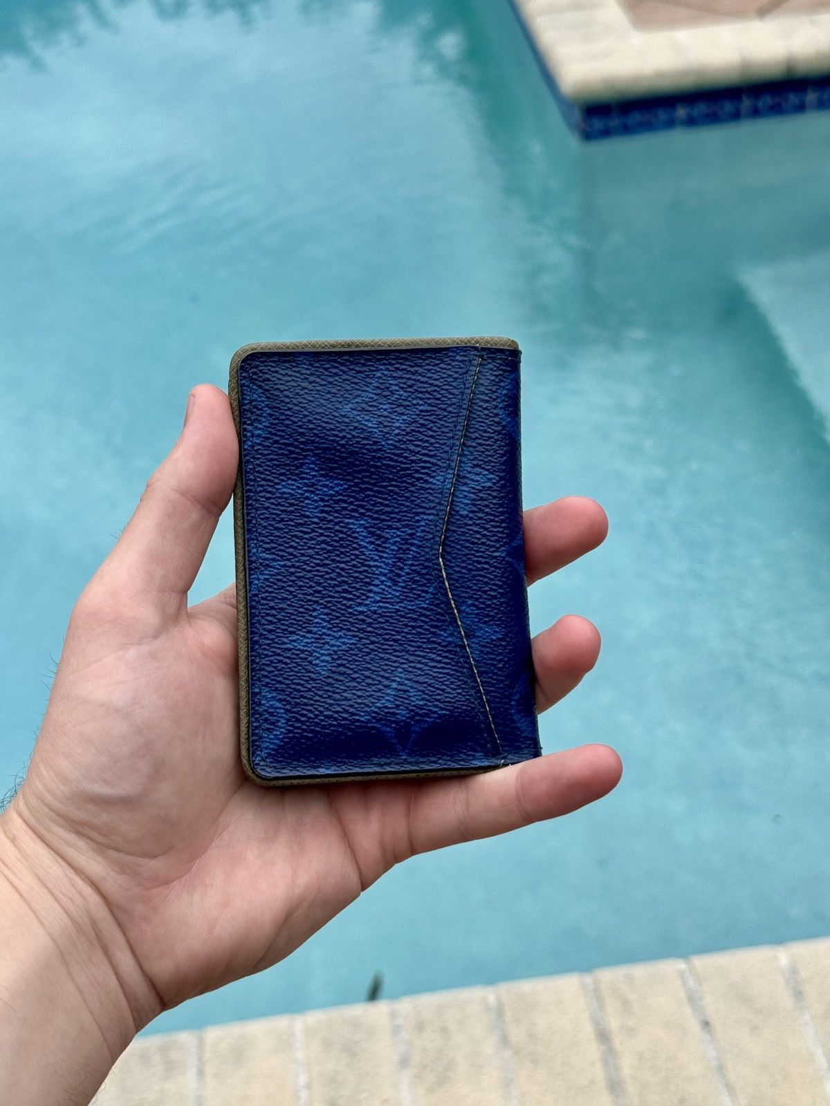 Louis Vuitton Louis Vuitton Blue Mania Pocket Organizer Size ONE SIZE - 4 Thumbnail