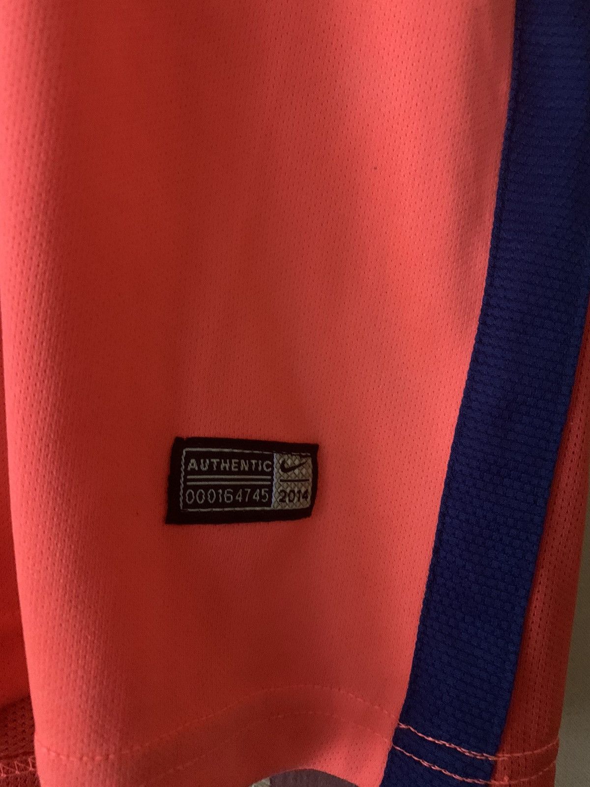 Nike Nike PSG Paris Saint-Germain 2014/15 3rd Third SS Soccer Size US M / EU 48-50 / 2 - 7 Thumbnail