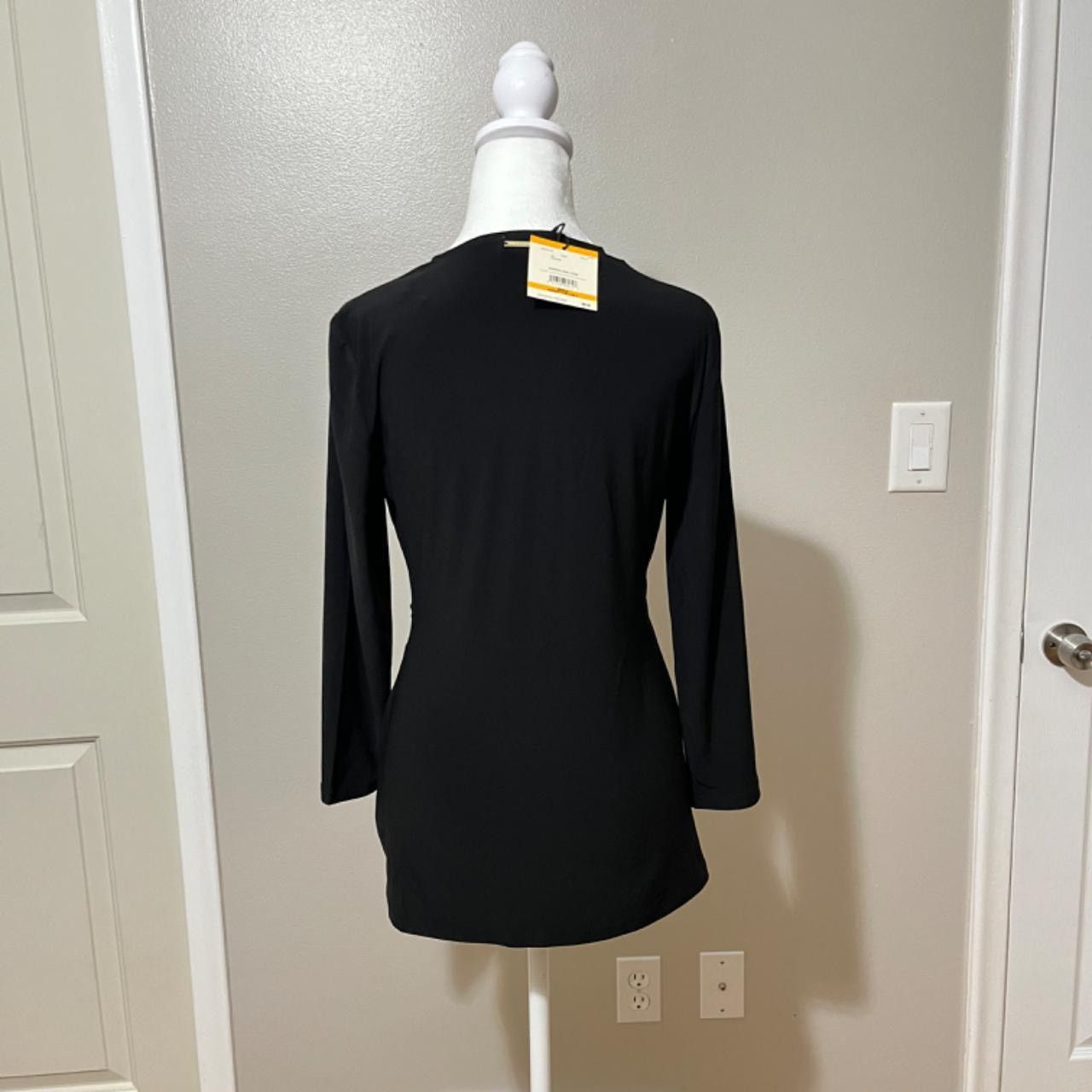 Anne Klein Anne Klein Elegant Wrap Blouse Size S / US 4 / IT 40 - 5 Thumbnail