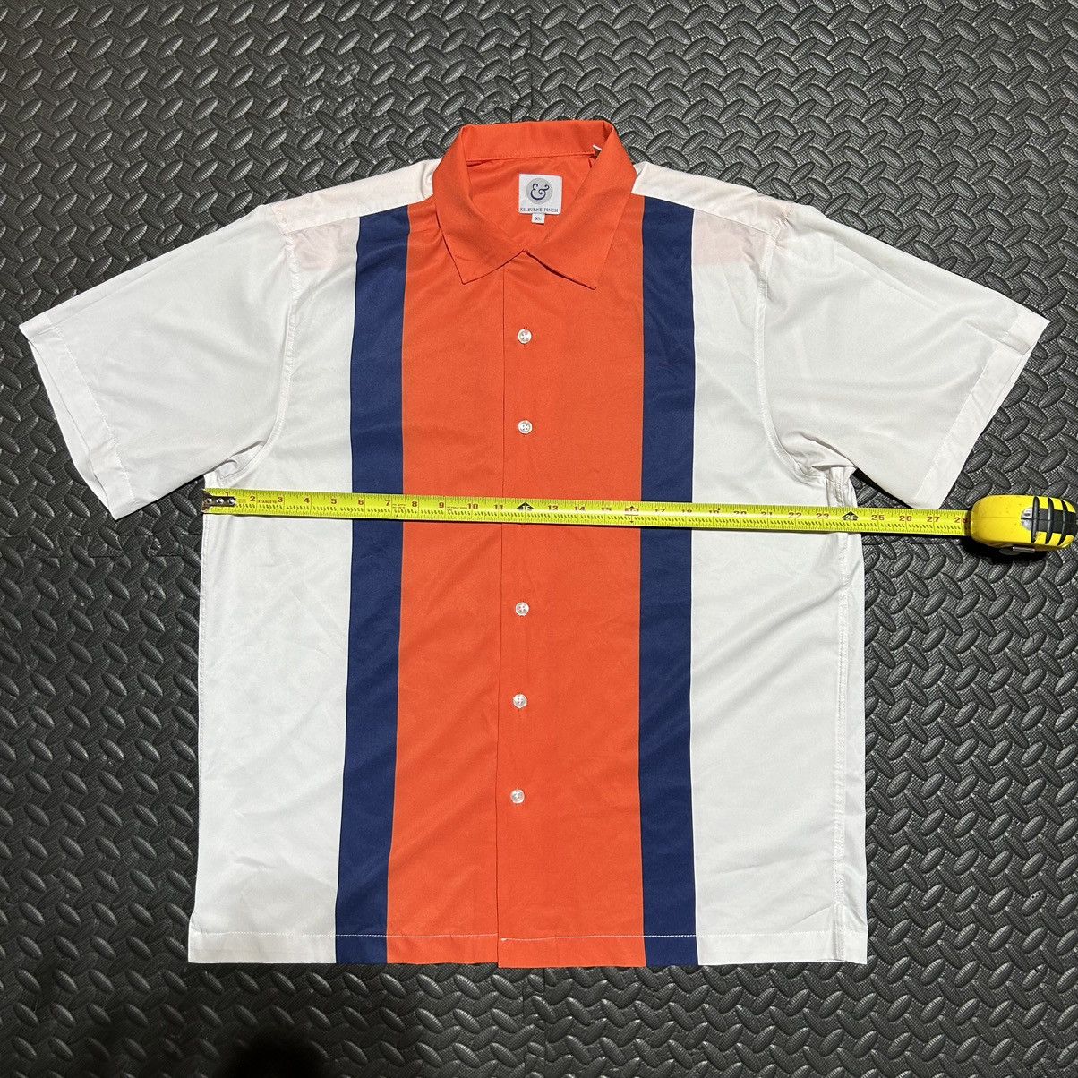 Other Kilburne Finch Shirt Button Up Mens XL Stripe 2 Tone Orange Size US XL / EU 56 / 4 - 5 Thumbnail