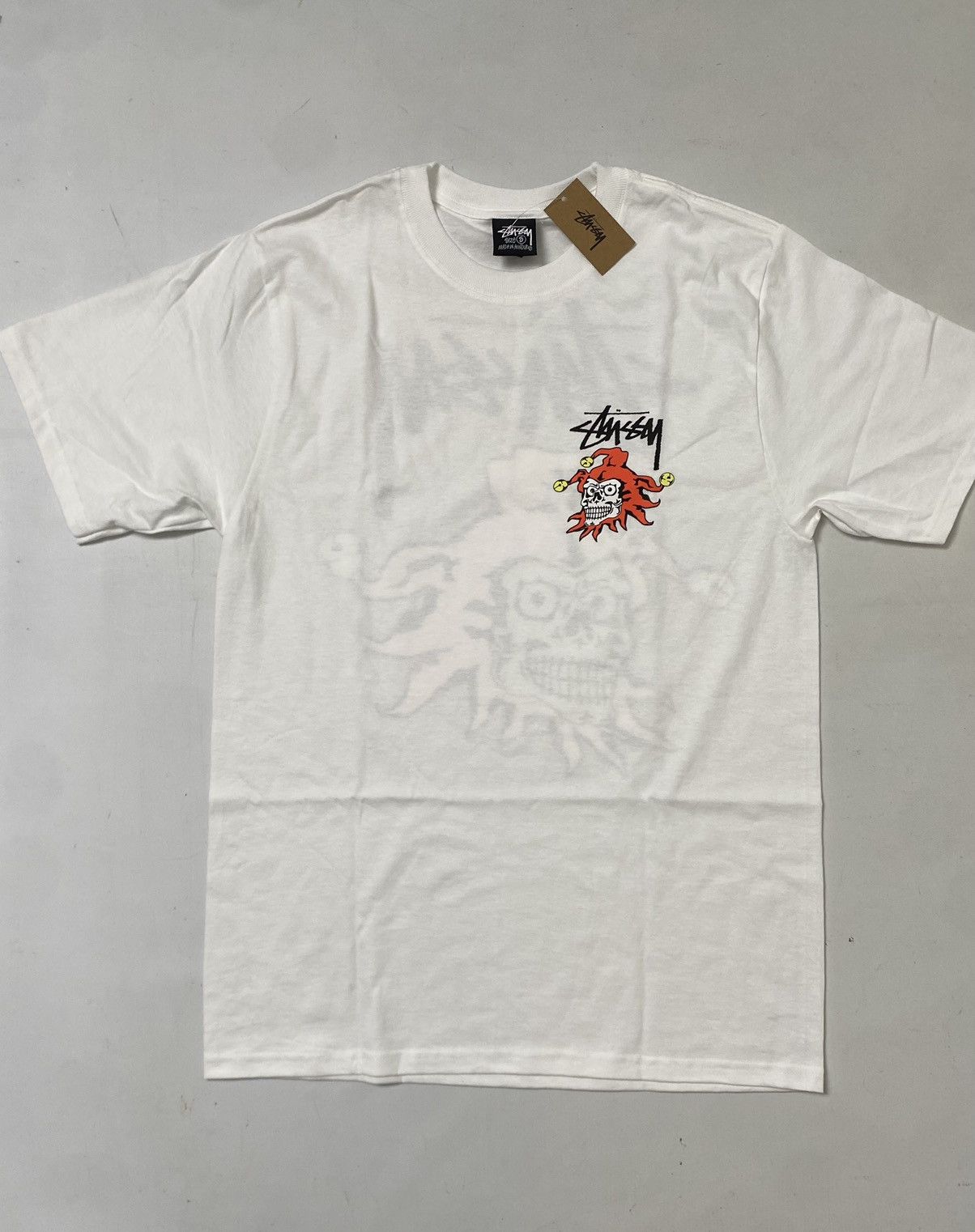 Stussy Tee Stüssy Joker size S New Tag white Size US S / EU 44-46 / 1 - 1 Thumbnail