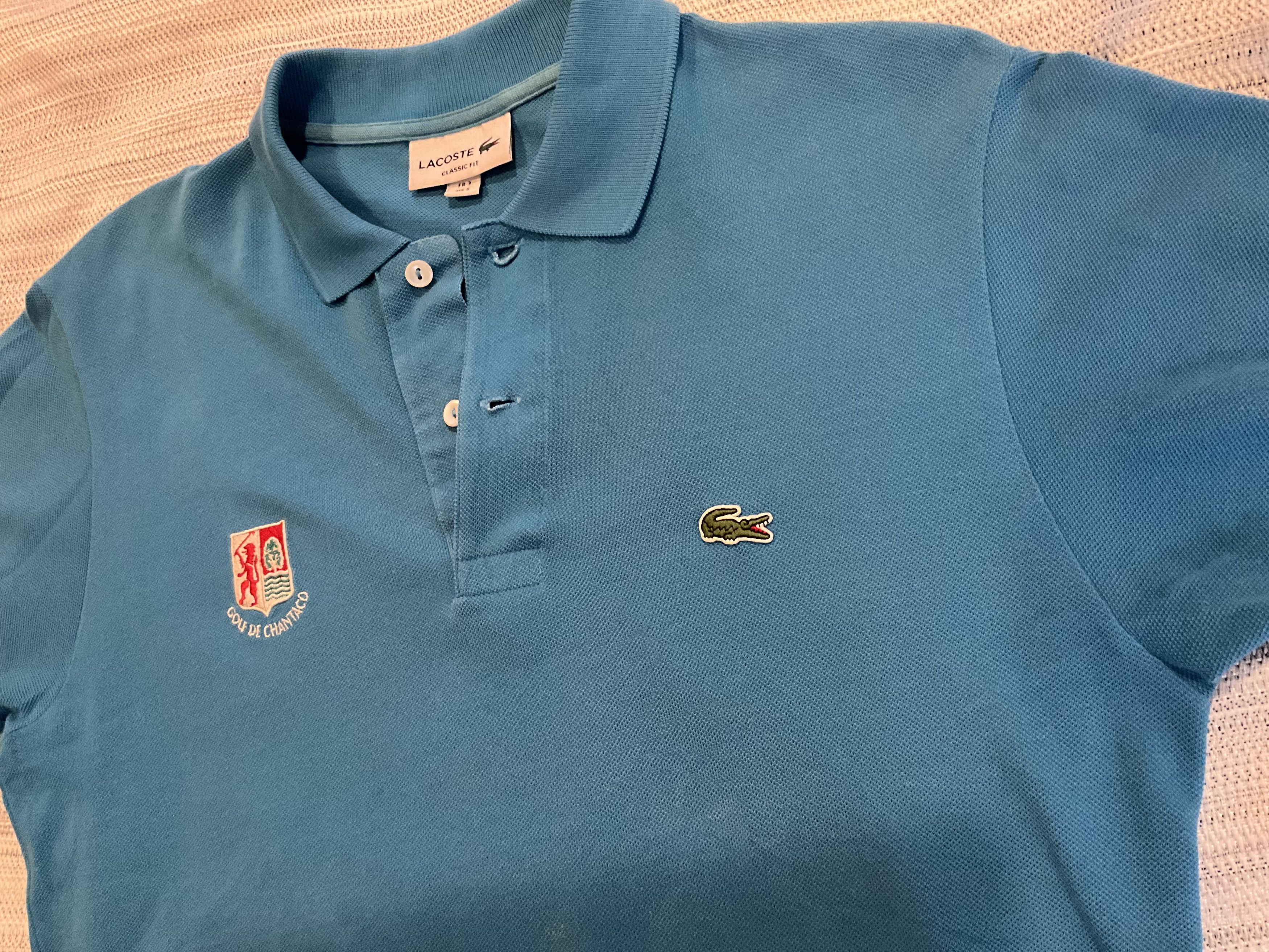 Lacoste Lacoste Polo w/ Golf de Chantaco Crest – Excellent Cond Size US S / EU 44-46 / 1 - 10 Thumbnail
