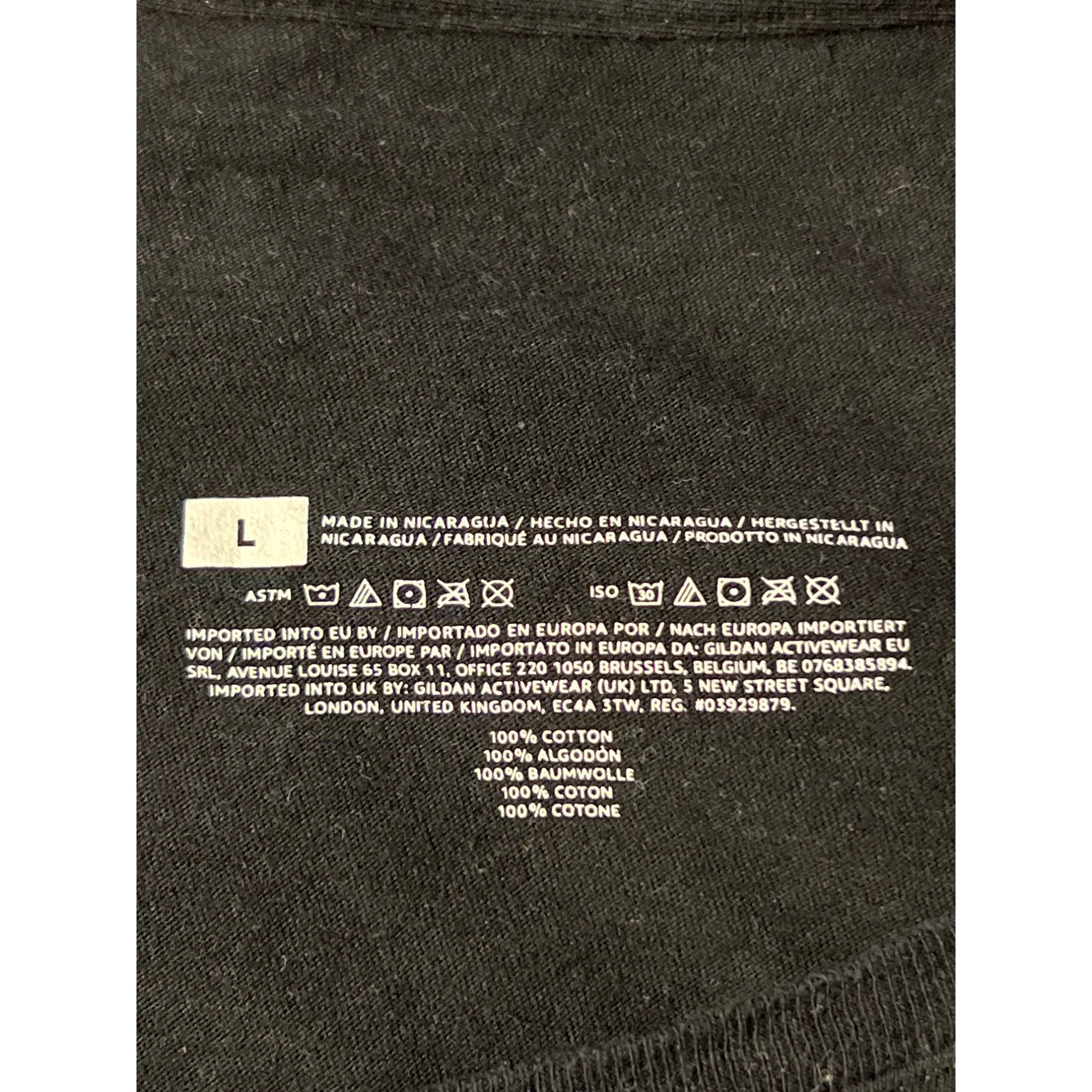 Gildan 150th Kentucky Derby 2024 Black Graphic T Shirt Gildan Run F Size L / US 10 / IT 46 - 4 Thumbnail