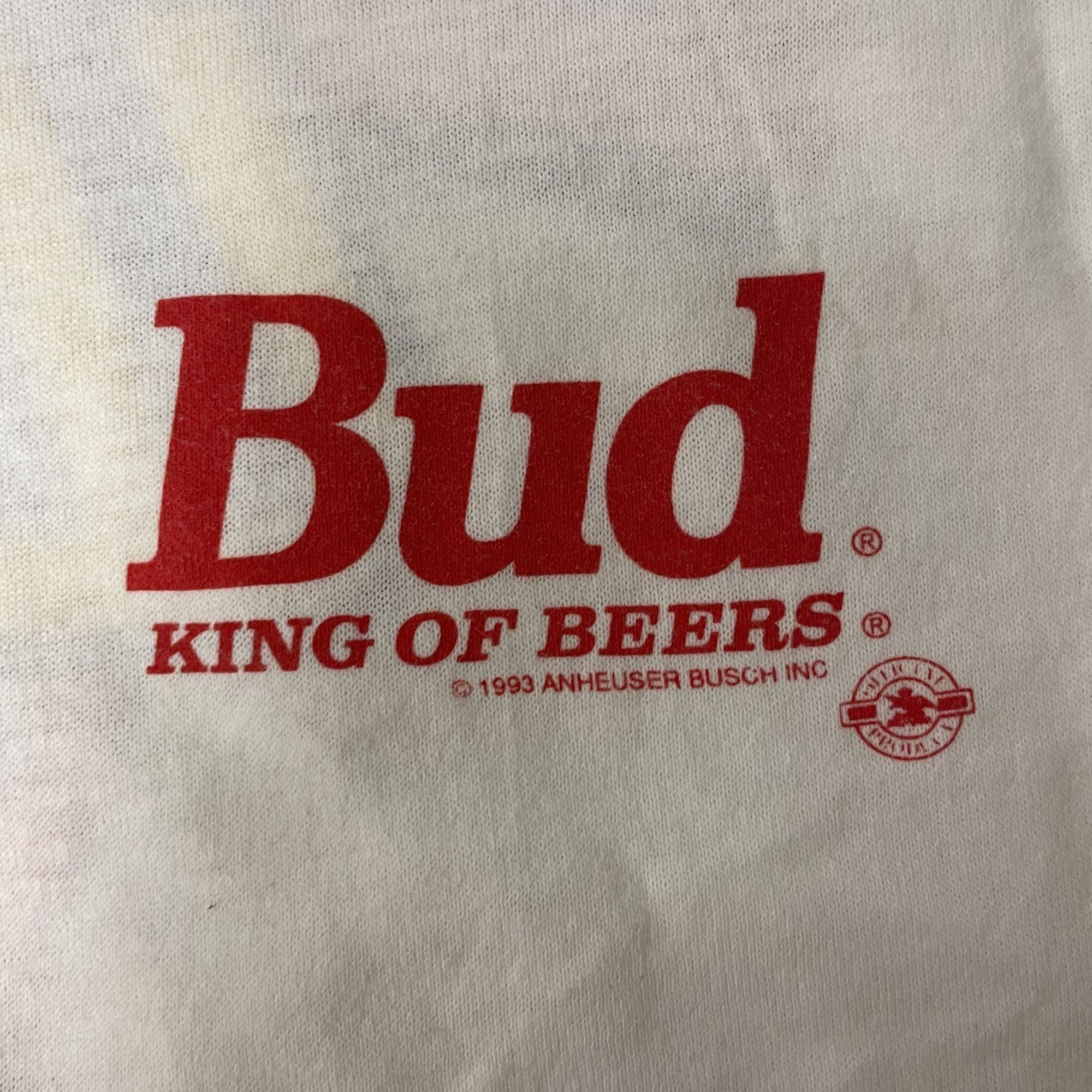 Other Vtg Stony Creek 1993 BUD WATER SKI Tour KING of BEER Shirt Size US L / EU 52-54 / 3 - 5 Thumbnail