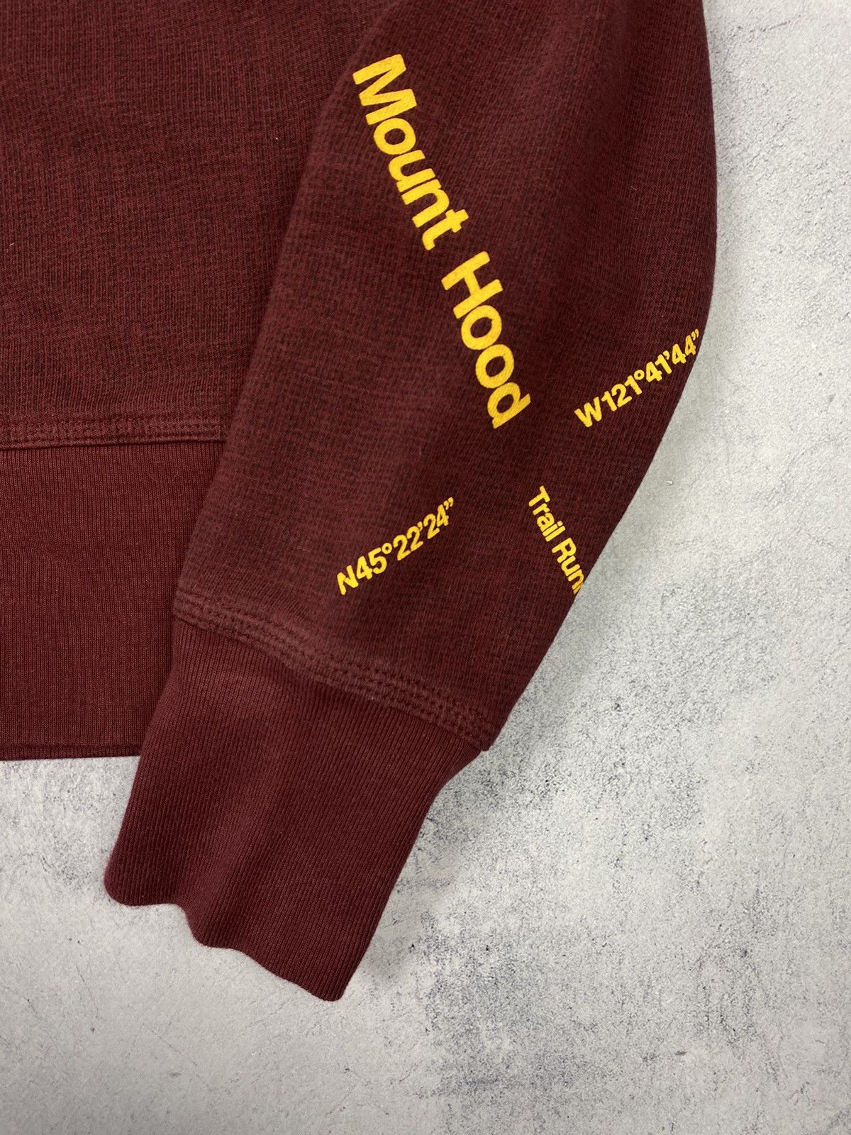 Nike × Vintage Vintage 00s Nike Trail Runners Mount Hood Hoodie Drill Y2K Size L / US 10 / IT 46 - 9 Thumbnail