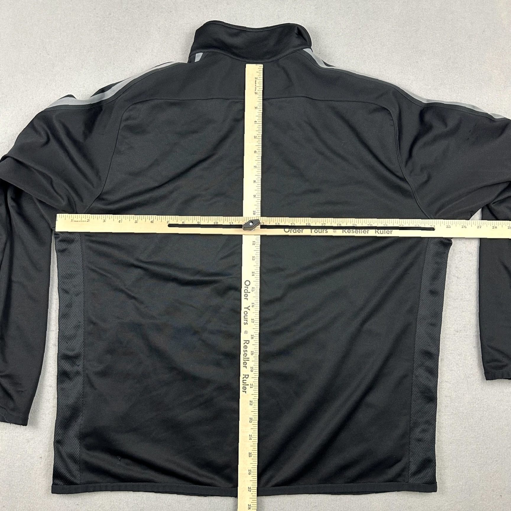 Nike Nike Jacket XL Men Black Windbreaker Full Zip Reflective Pockets Sports Size US XL / EU 56 / 4 - 4 Thumbnail