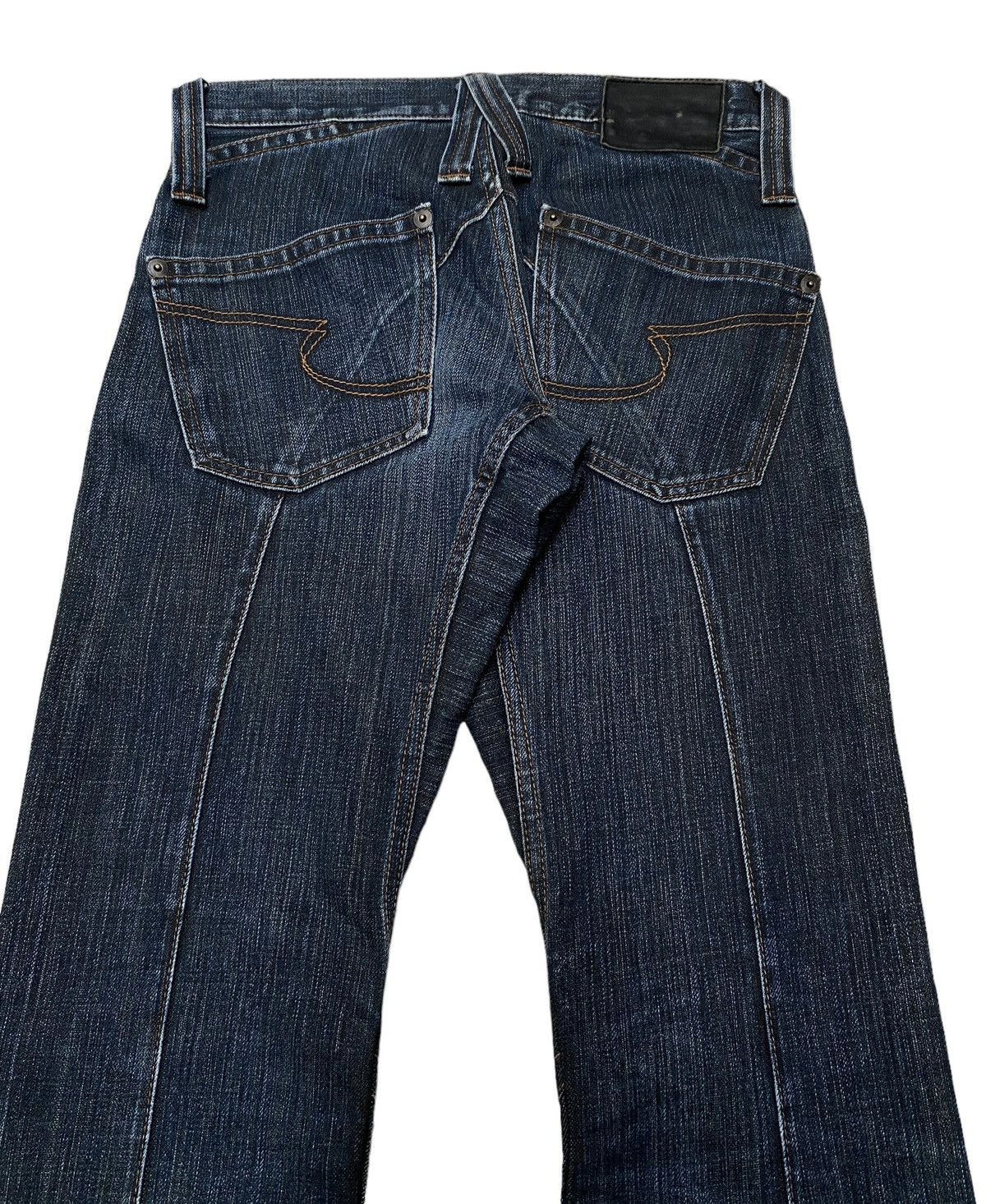 Vintage Vintage Japanese Brand Semantic Design Flared Jeans 1990s Size US 29 - 5 Thumbnail