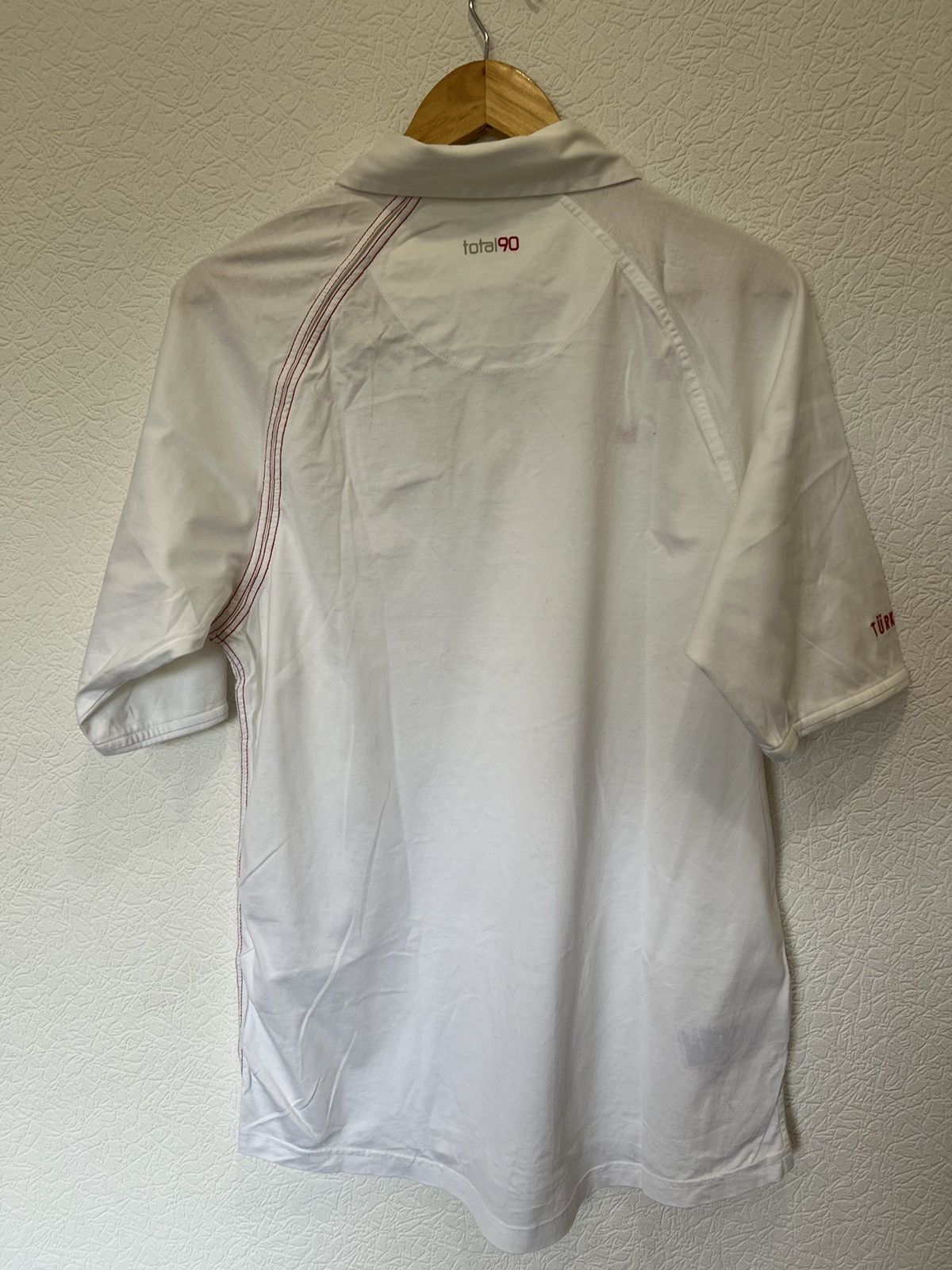 Nike × Vintage Vintage Nike Turkey 00’s White Polo Jersey Size US M / EU 48-50 / 2 - 6 Thumbnail