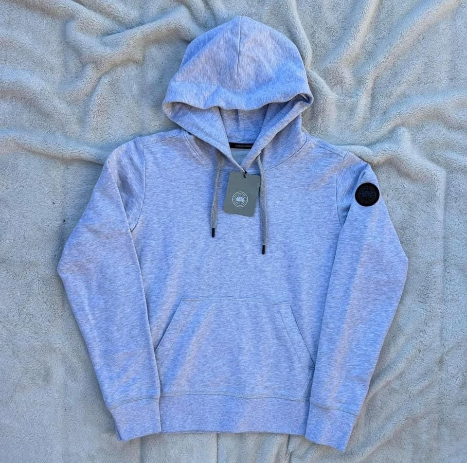 Canada Goose Canada Goose Grey / Black Badge Badge Hoodies Size S / US 4 / IT 40 - 1 Thumbnail