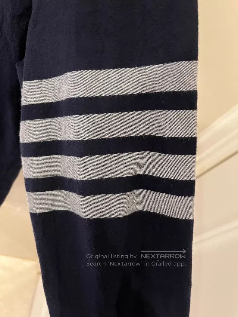 Thom Browne Thom Browne Single-Breasted Long-Sleeve Navy Shirt Size US S / EU 44-46 / 1 - 4 Thumbnail