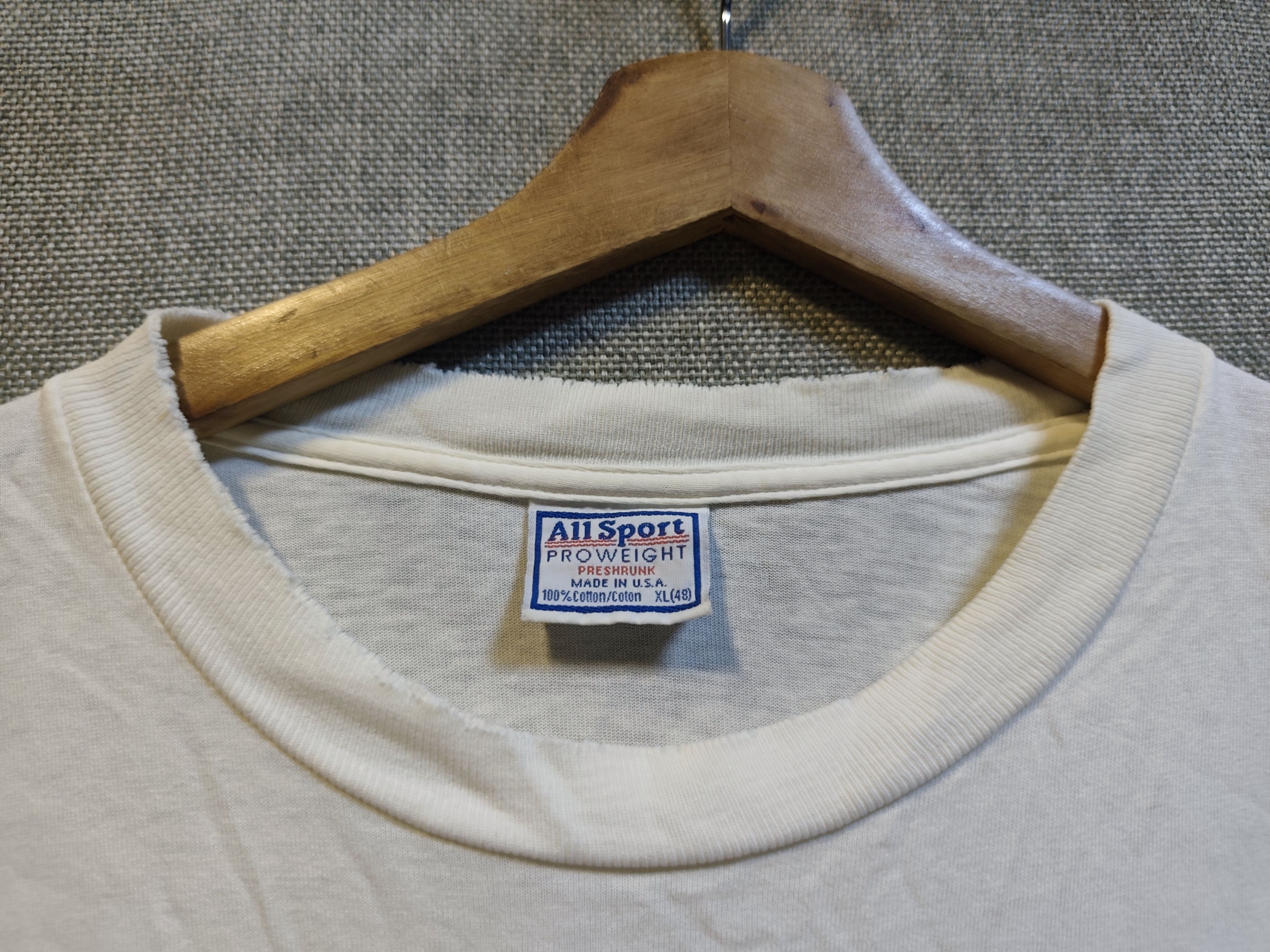 Rap Tees Vtg 90s Malcolm X "By Any Means Necessary" Distressed Tee Size US XL / EU 56 / 4 - 5 Thumbnail