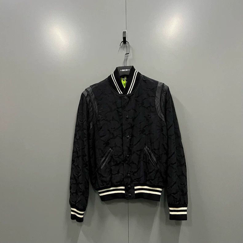 Saint Laurent Paris Saint Laurent Paris Saint Laurent Black Patterned Jacket S Size US L / EU 52-54 / 3 - 1 Thumbnail