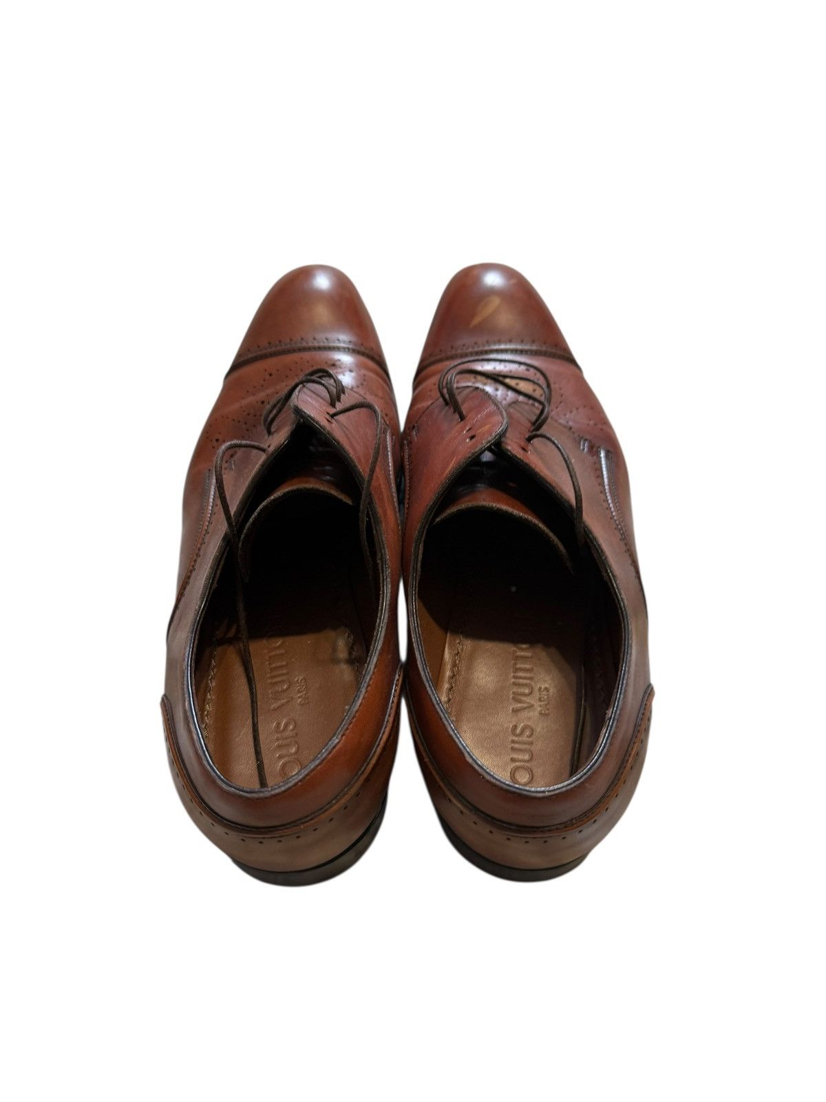 Louis Vuitton LOUIS VUITTON Shoes Leather Loafers Derby chelsea Size US 7 / EU 40 - 4 Thumbnail