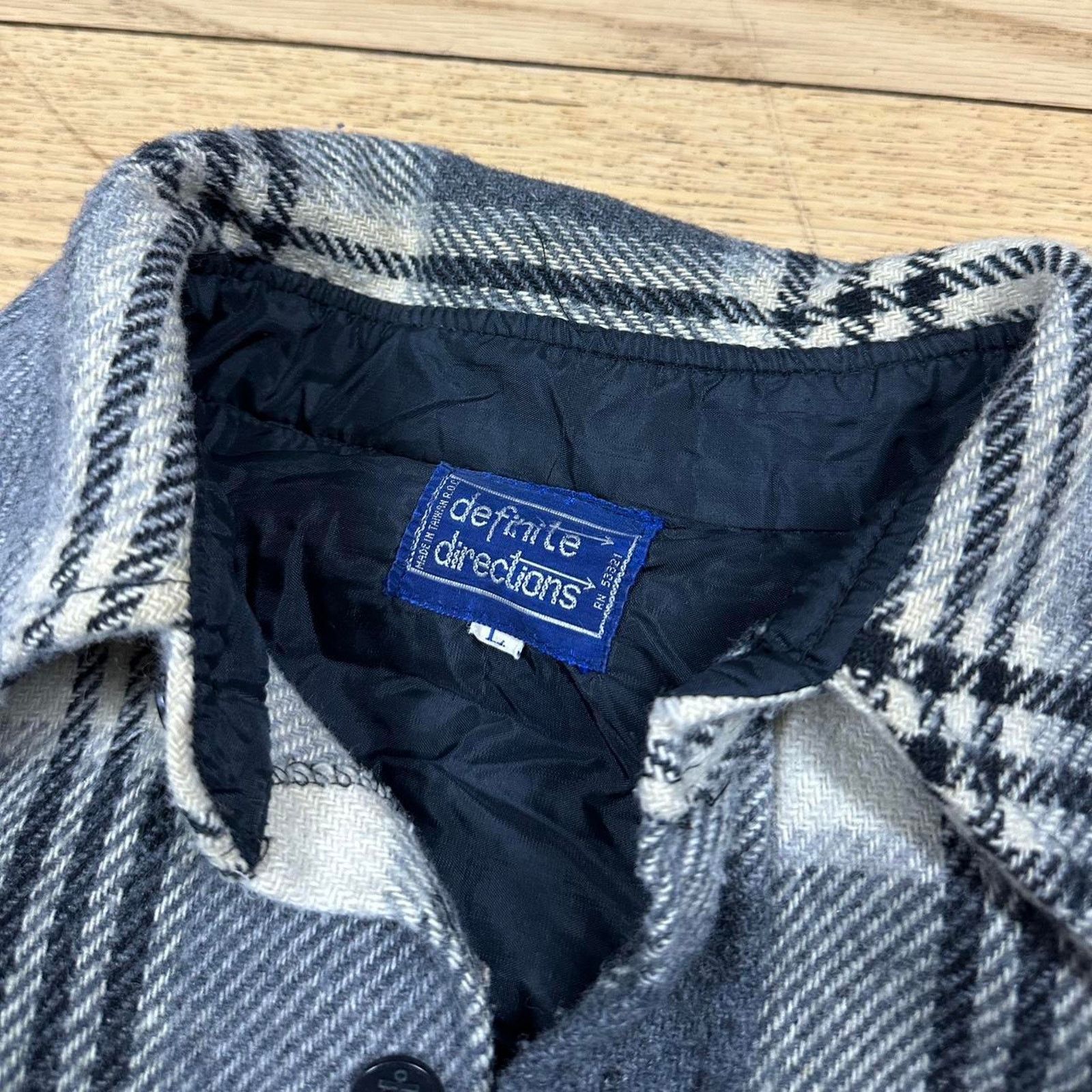 Vintage Vintage flannel plaid button up shirt Size US L / EU 52-54 / 3 - 3 Thumbnail