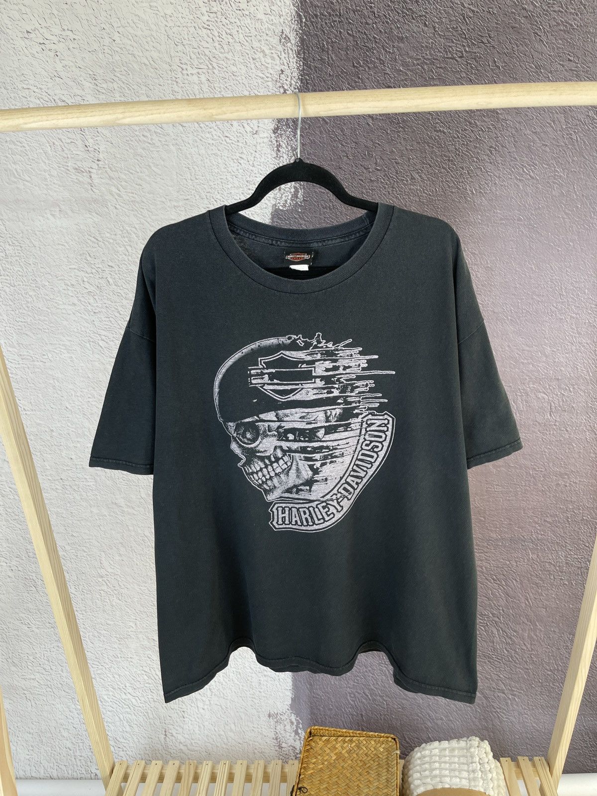 Harley Davidson × Vintage Harley-Davidson Skull vintage Las Vegas Nevada y2k tee Size US XXL / EU 58 / 5 - 1 Thumbnail