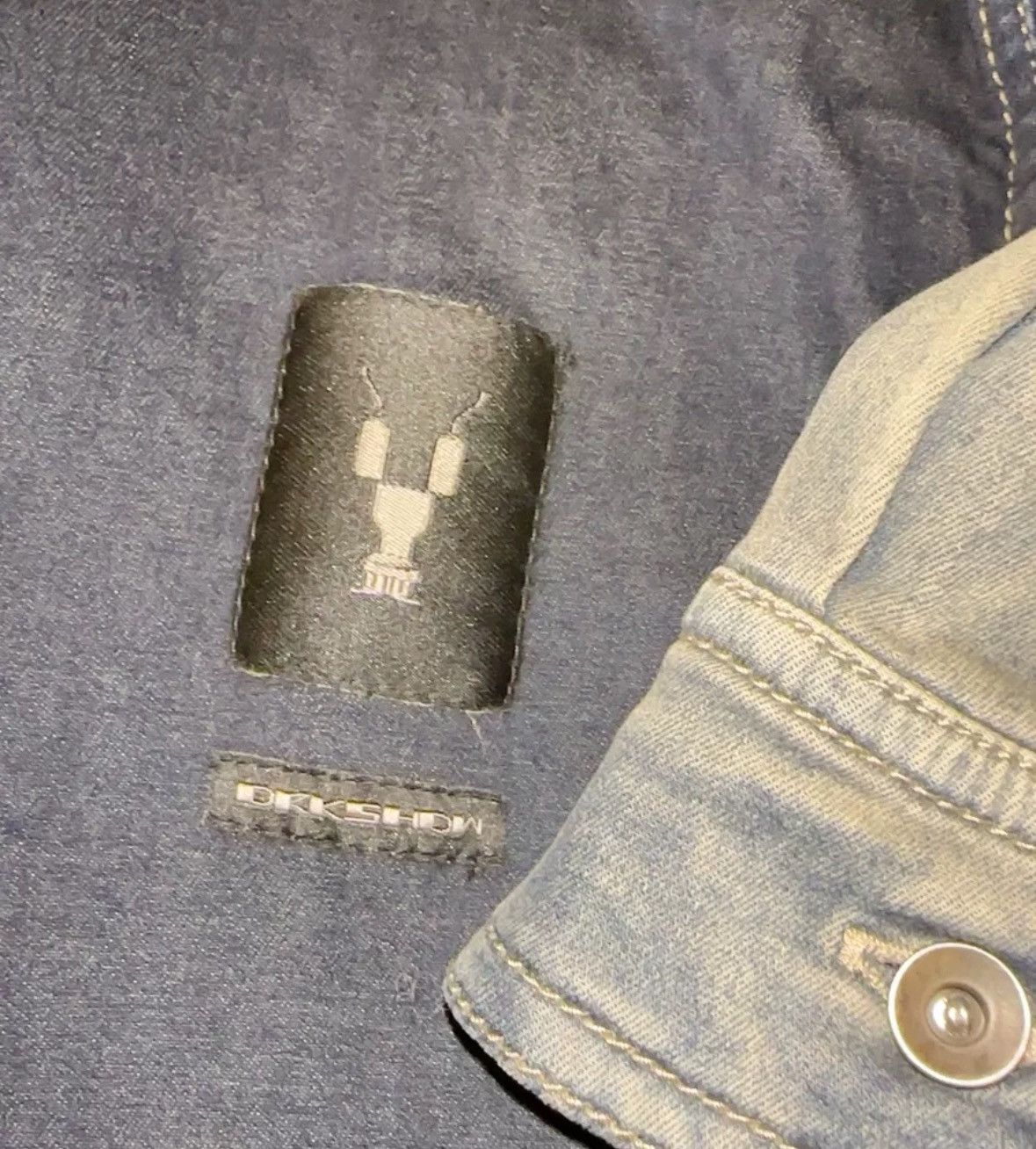 Rick Owens Rick Owen DRKSHDW Men's Denim Jacket Size US S / EU 44-46 / 1 - 7 Thumbnail