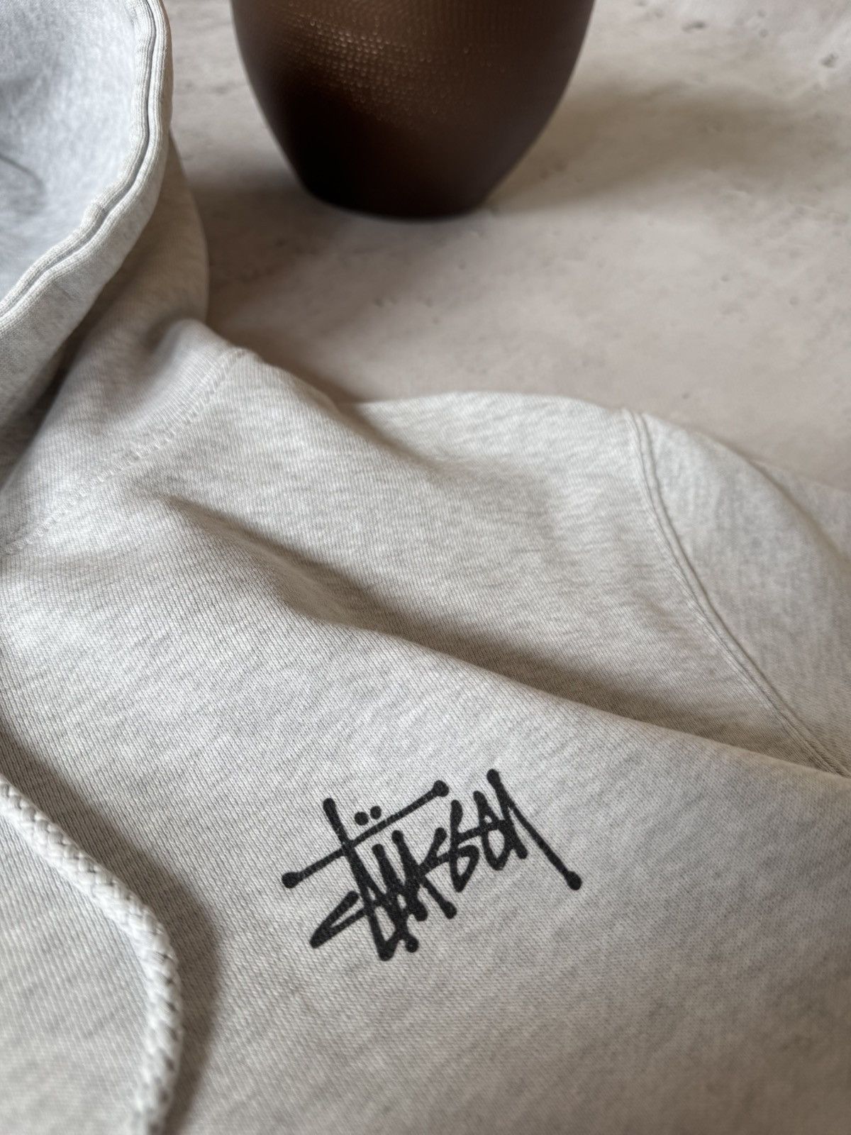 Stussy × Vintage STUSSY CENTER HUFT LOGO OVERSIZE BAGGY FIT HOODIE Size US M / EU 48-50 / 2 - 11 Thumbnail