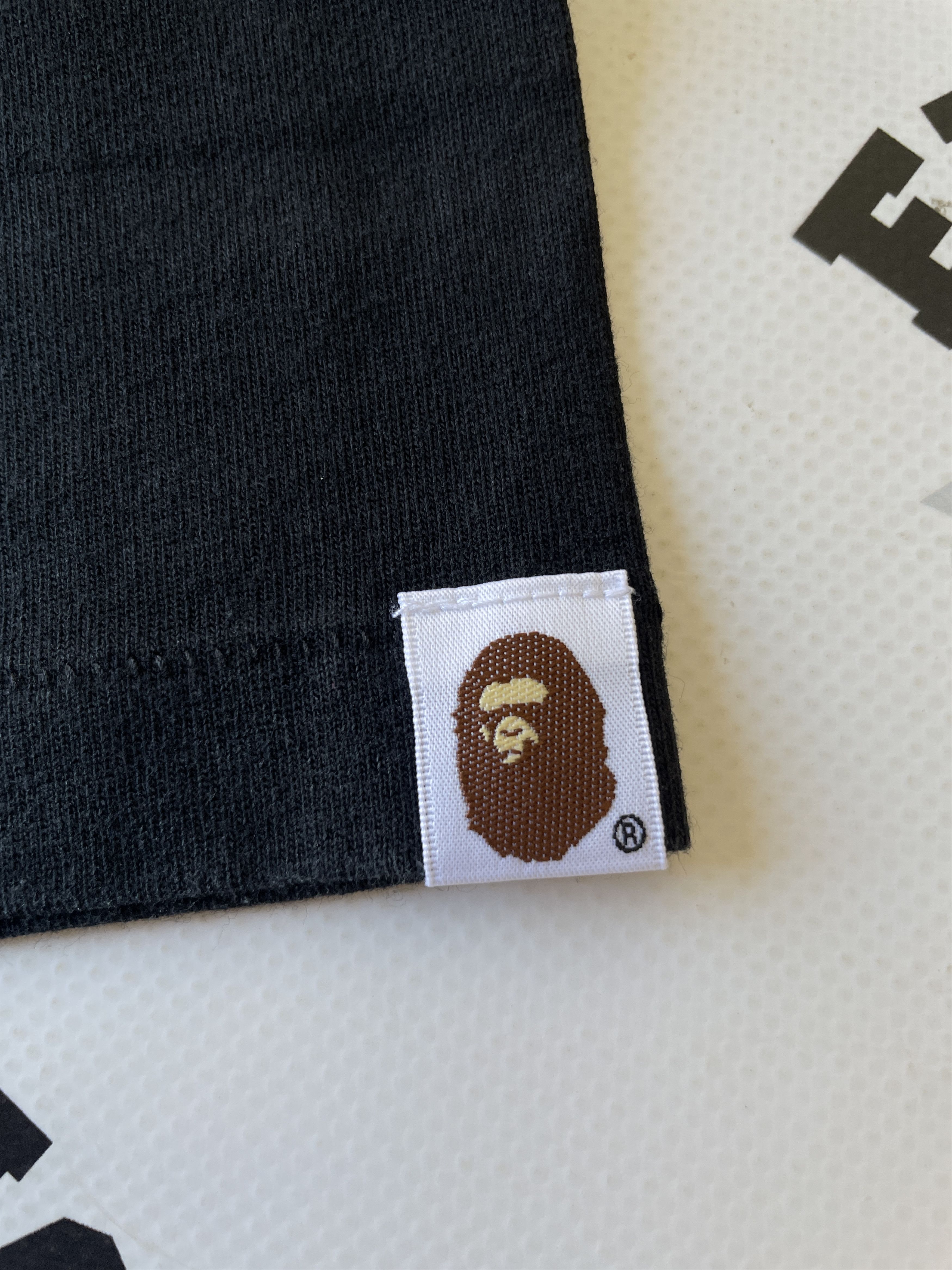 Bape × Union LA BAPE X UNION WASHED APE HEAD TEE Size US S / EU 44-46 / 1 - 11 Thumbnail