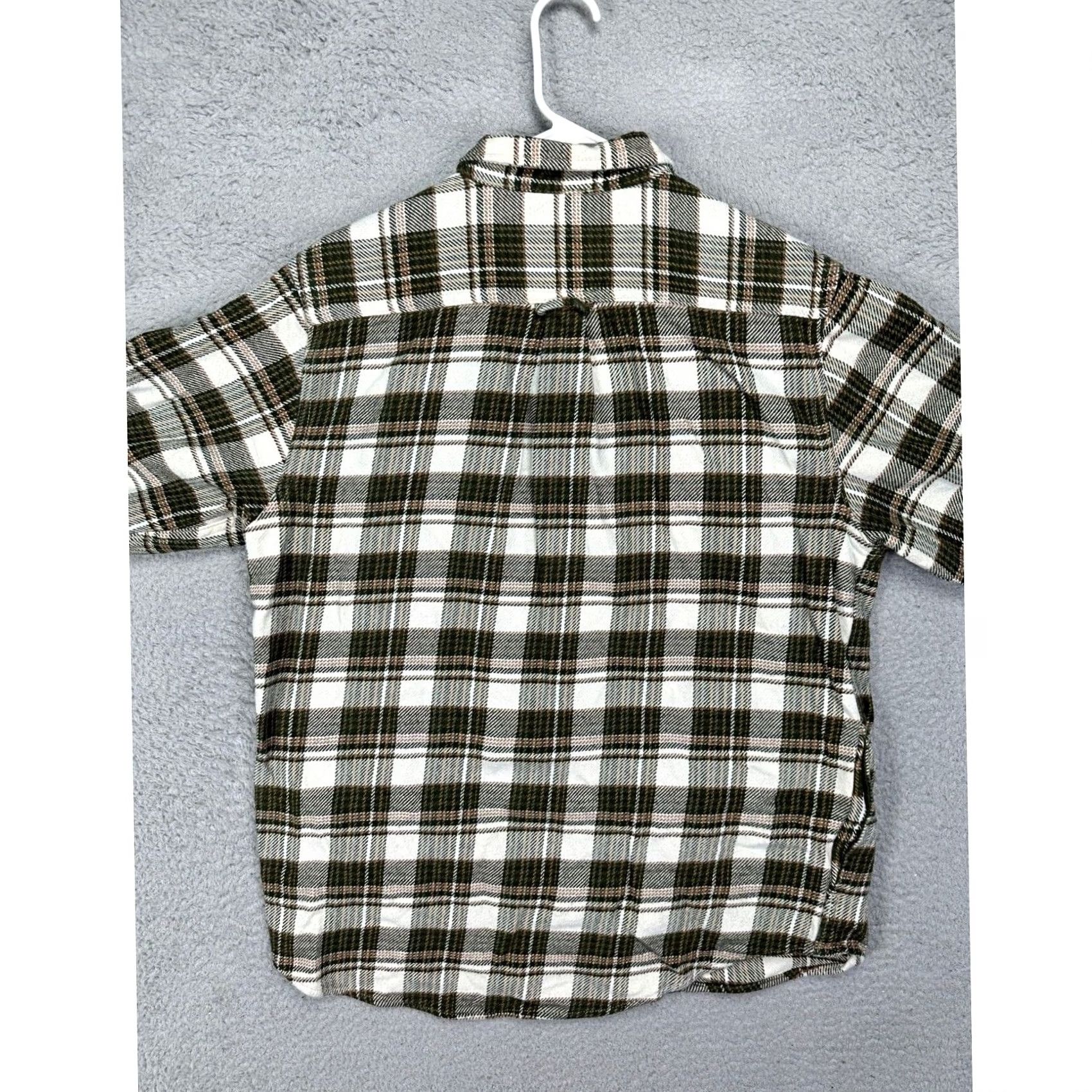 Orvis Orvis Shirt Adult Medium Green Plaid Flannel Button Up Shacket Jacket Pocket Men Size US M / EU 48-50 / 2 - 2 Thumbnail