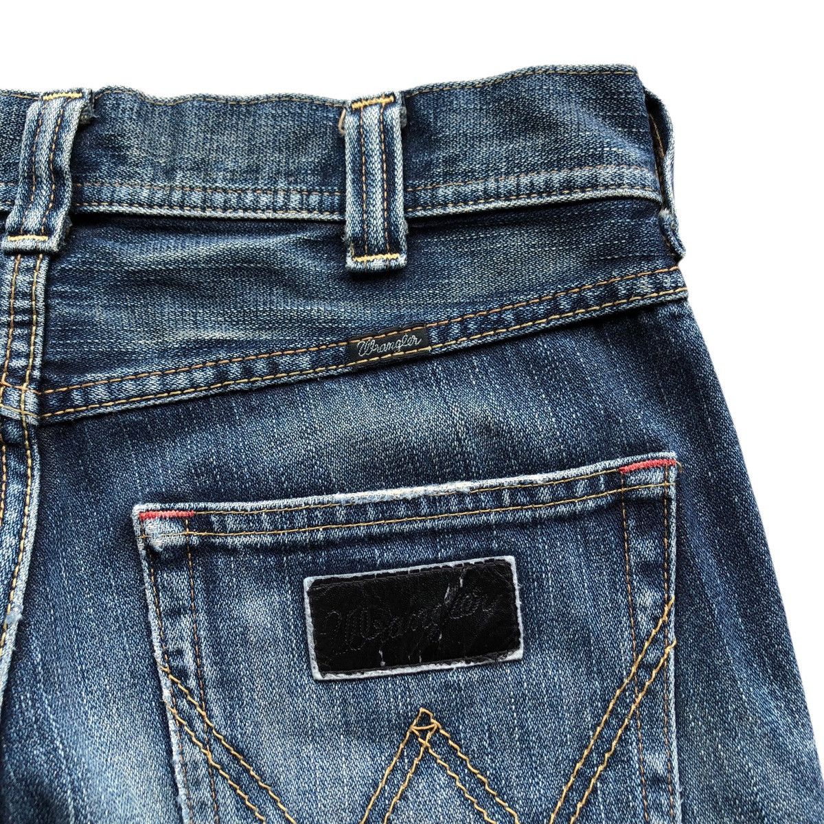 Japanese Brand × Le Grande Bleu (L.G.B.) × Wrangler Vintage WRANGLER straight cut jeans Size US 30 / EU 46 - 7 Thumbnail
