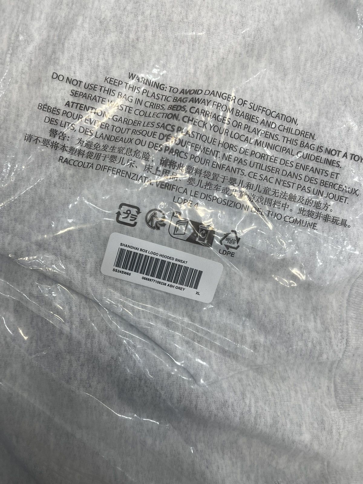 Supreme Supreme Shanghai box logo hoodie hooded xl size Size US XL / EU 56 / 4 - 3 Thumbnail