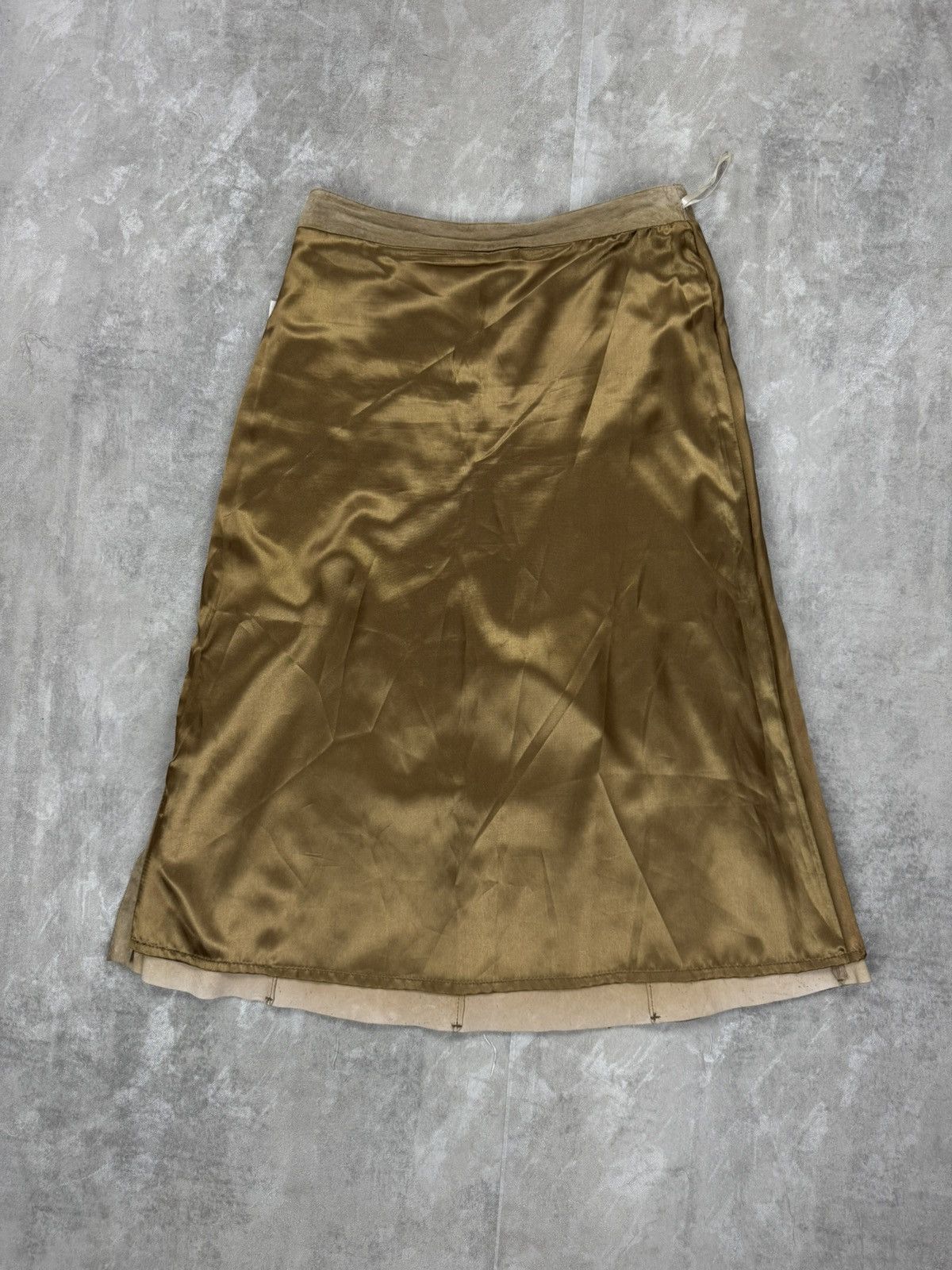 Other Oasis suede skirt vintage midi skirt western style cowgirl Size 32" / US 10 / IT 46 - 12 Thumbnail