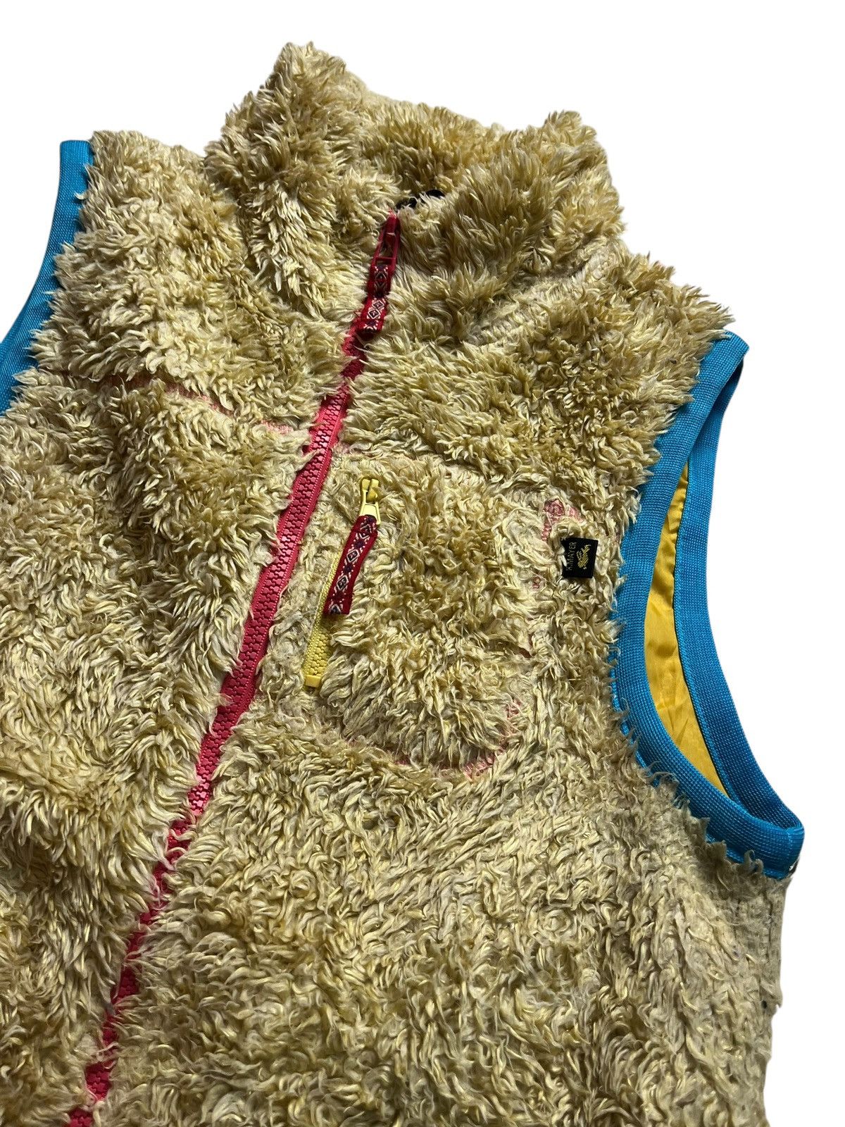 Japanese Brand 🇯🇵 JAPANESE BRAND KRIFF MAYER FLEECE FUR VEST Size US M / EU 48-50 / 2 - 4 Thumbnail