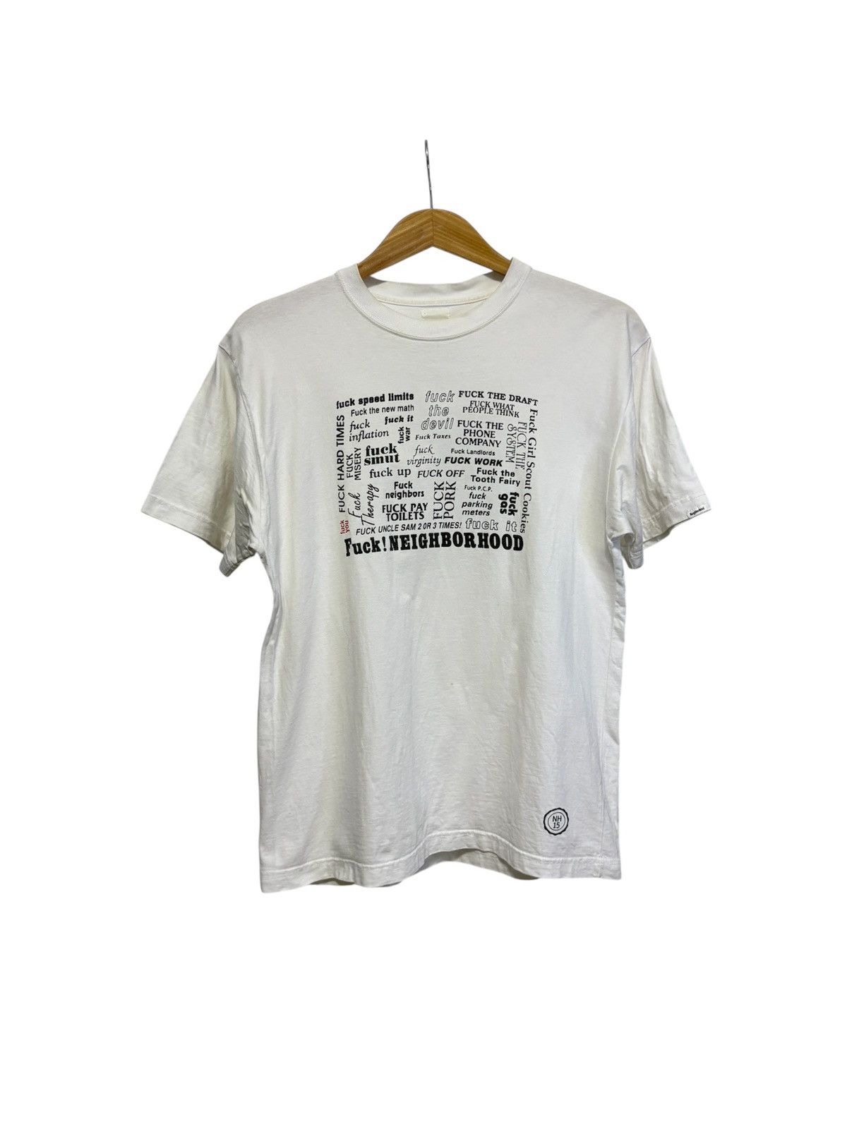 Neighborhood Fuck em tee last drop | Grailed