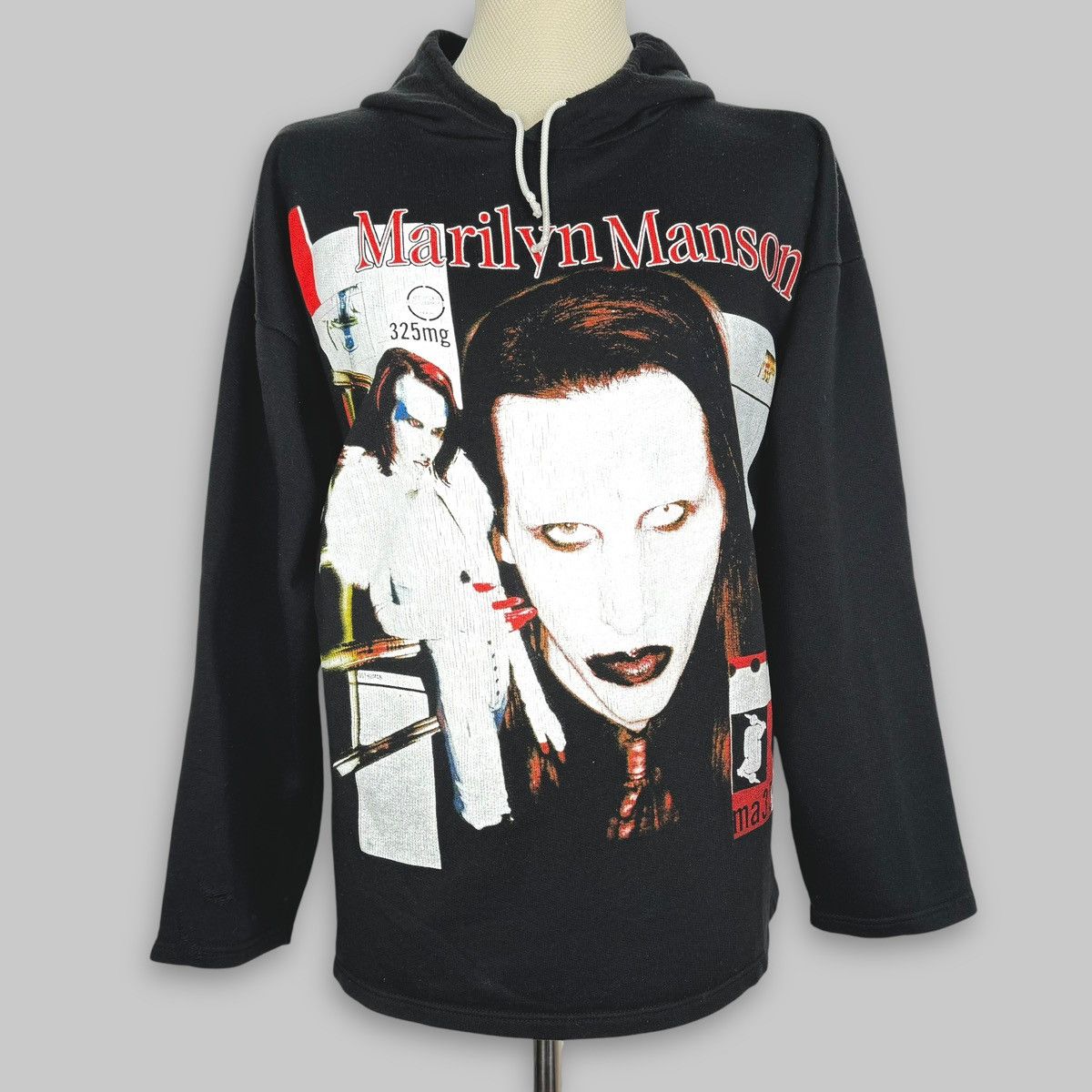 Band Tees Vintage 90s Marilyn Manson Antichrist Superstar Euro Hoodie Size US XL / EU 56 / 4 - 1 Thumbnail