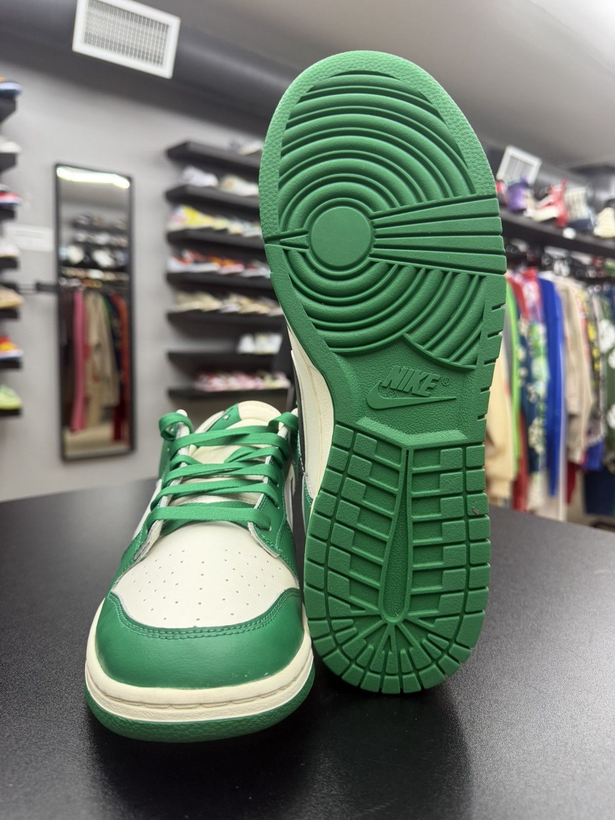 Nike Size 10.5 - Nike Dunk Low Lottery Pack Green Size US 10.5 / EU 43-44 - 8 Thumbnail