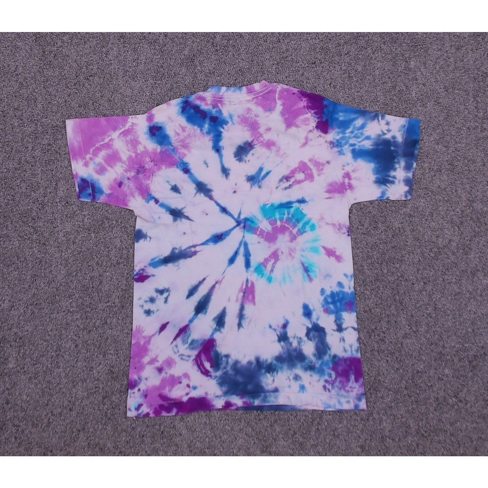 Fruit Of The Loom VTG 80s Fruit of the Loom Single Stitch Tie Dye Baby Tee XS Size XS / US 0-2 / IT 36-38 - 4 Thumbnail
