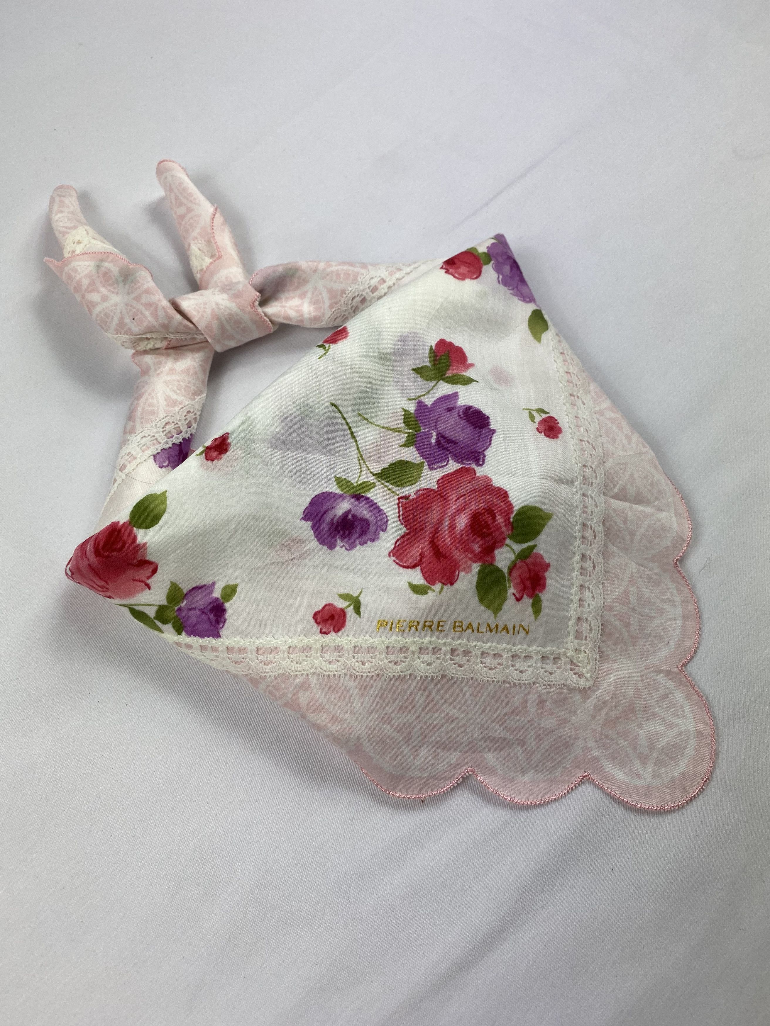 Pierre Balmain × Vintage Pierre Balmain Handkerchief / Bandana / Neckerchief Size ONE SIZE - 2 Thumbnail