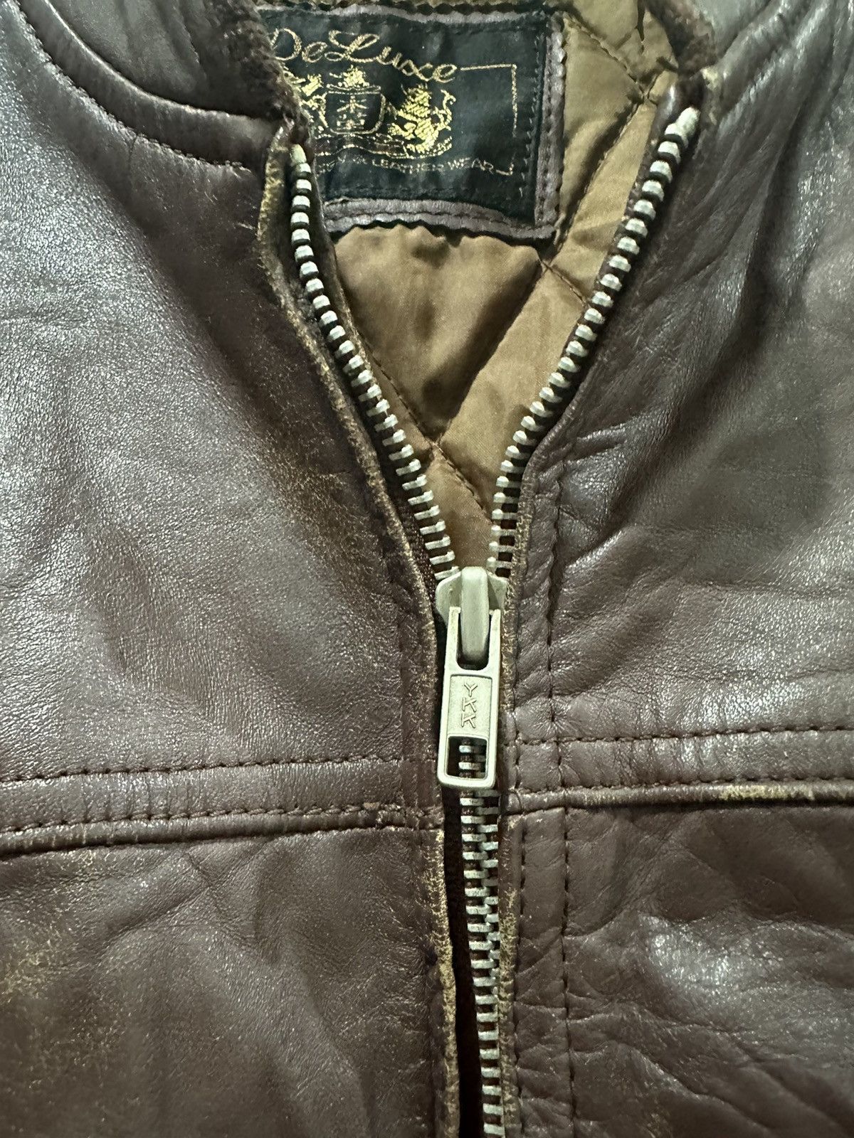 DELUXE VTG DeLuxe Japan Leather Jacket Size US M / EU 48-50 / 2 - 7 Thumbnail