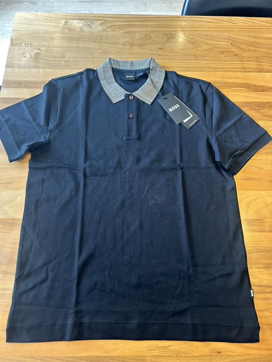 Hugo Boss Hugo Boss Classic Polo in Black Size US L / EU 52-54 / 3 - 2 Thumbnail