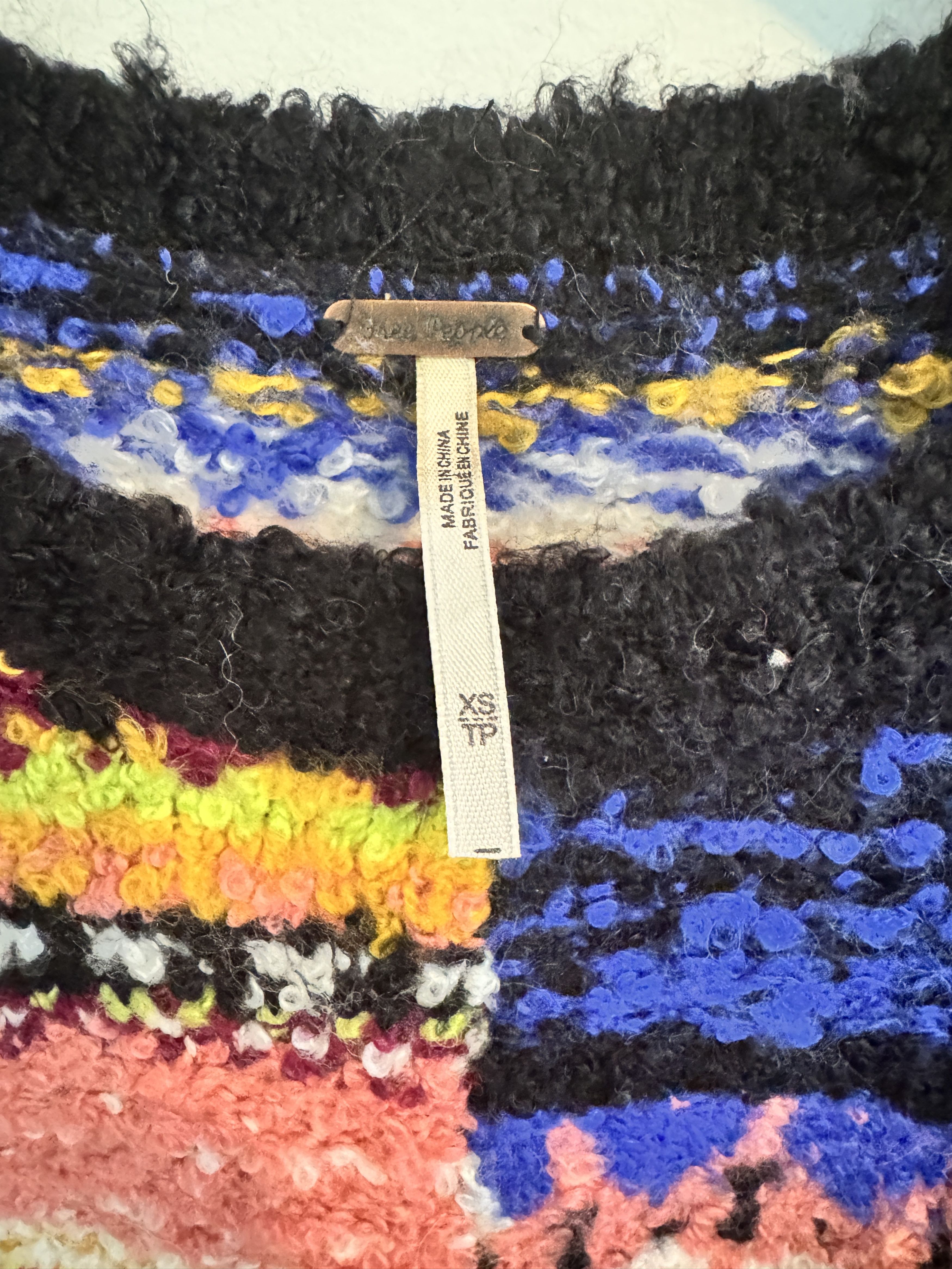 Free People 🎨 Free People Alpaca Knit Sweater • XS (also fits S) Size XS / US 0-2 / IT 36-38 - 7 Thumbnail