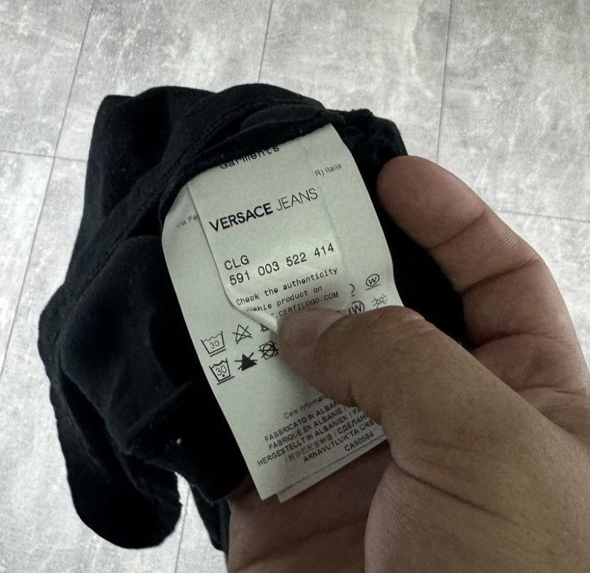 Versace Mens Versace Jeans Luxury T-Shit Multi-Printed Sleeves Size US S / EU 44-46 / 1 - 15 Thumbnail