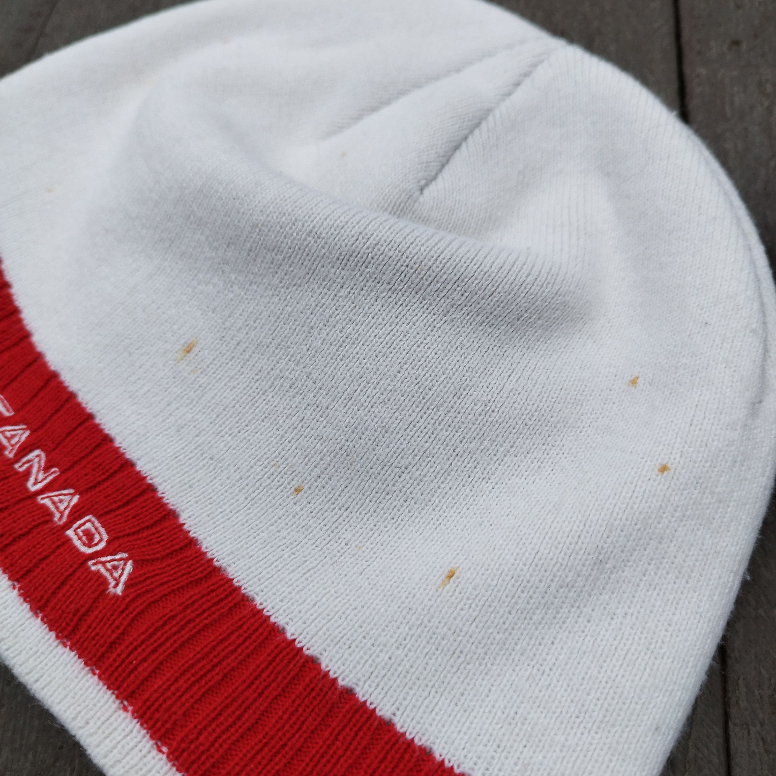Nike VINTAGE Nike Hockey Canada Beanie | Y2K 00s Retro Winter Hat Size ONE SIZE - 6 Thumbnail