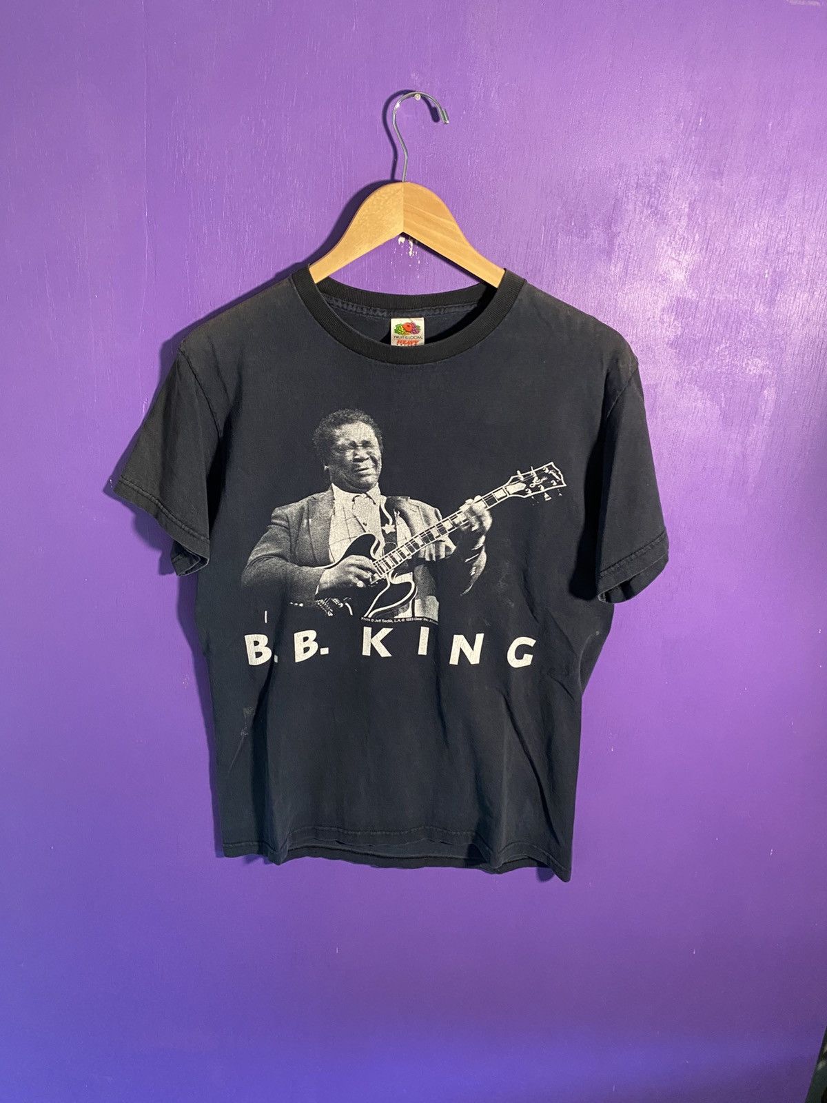 Band Tees Vintage 00s BB King guitar faded t-shirt Size US M / EU 48-50 / 2 - 1 Thumbnail
