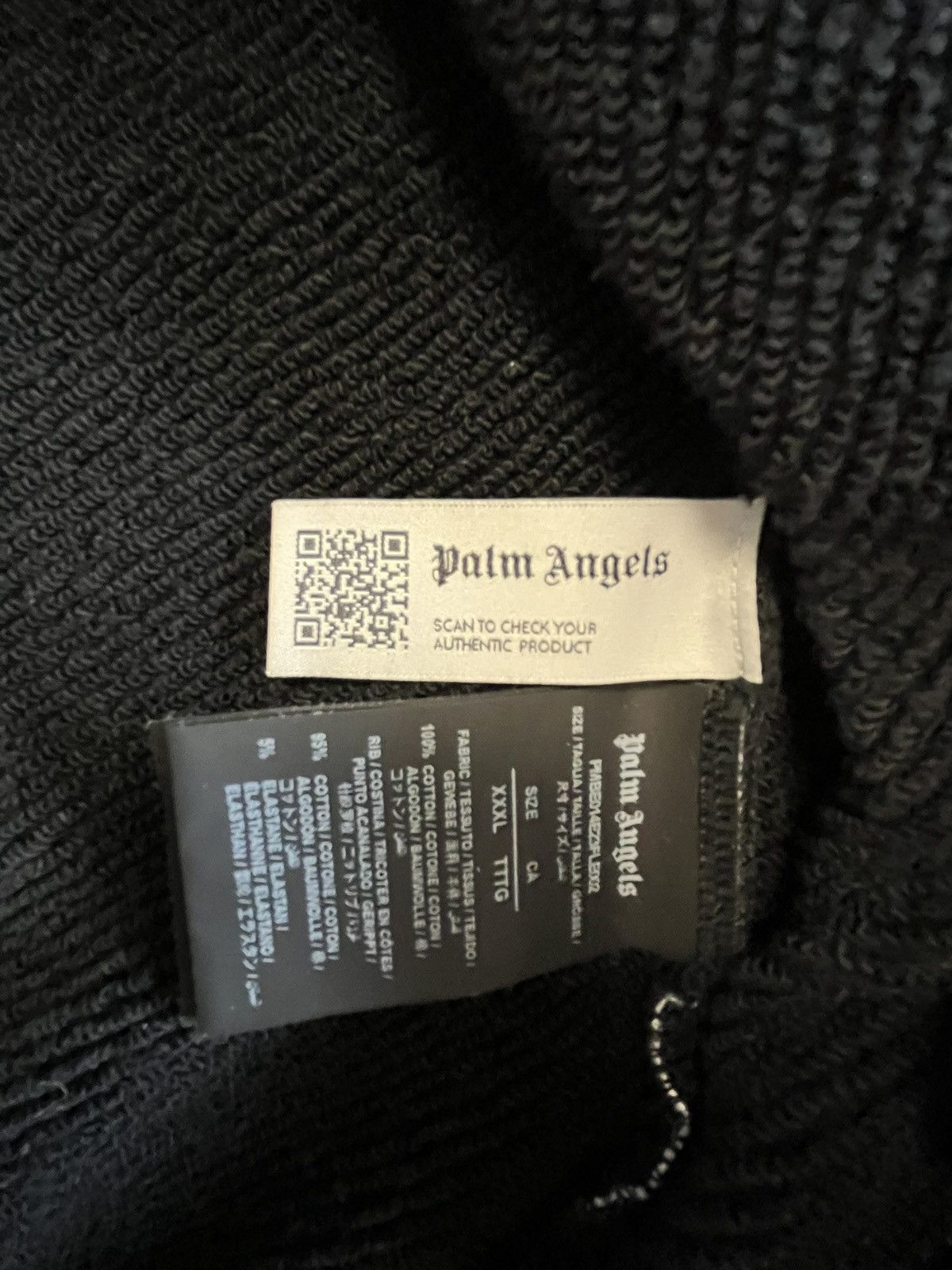 Palm Angels Palm Angels logo-print zip-up hoodie OVERSIZED - size XXXL Size US XXL / EU 58 / 5 - 4 Thumbnail