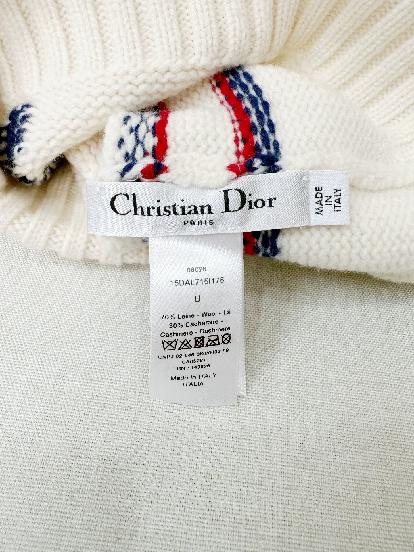Dior Dior brand new knitted beanie, authentic Size ONE SIZE - 3 Thumbnail