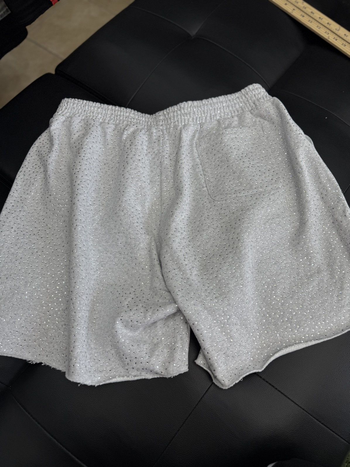 Sp5der Sp5der VVS Rhinestone Cotton Shorts Size (XXL) NEW Size US 38 / EU 54 - 12 Thumbnail