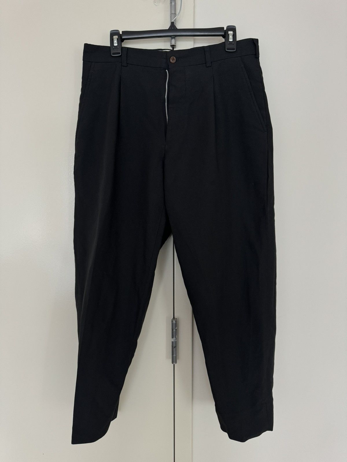 image of Comme Des Garcons Homme Deux Pants in Black, Men's (Size 32)