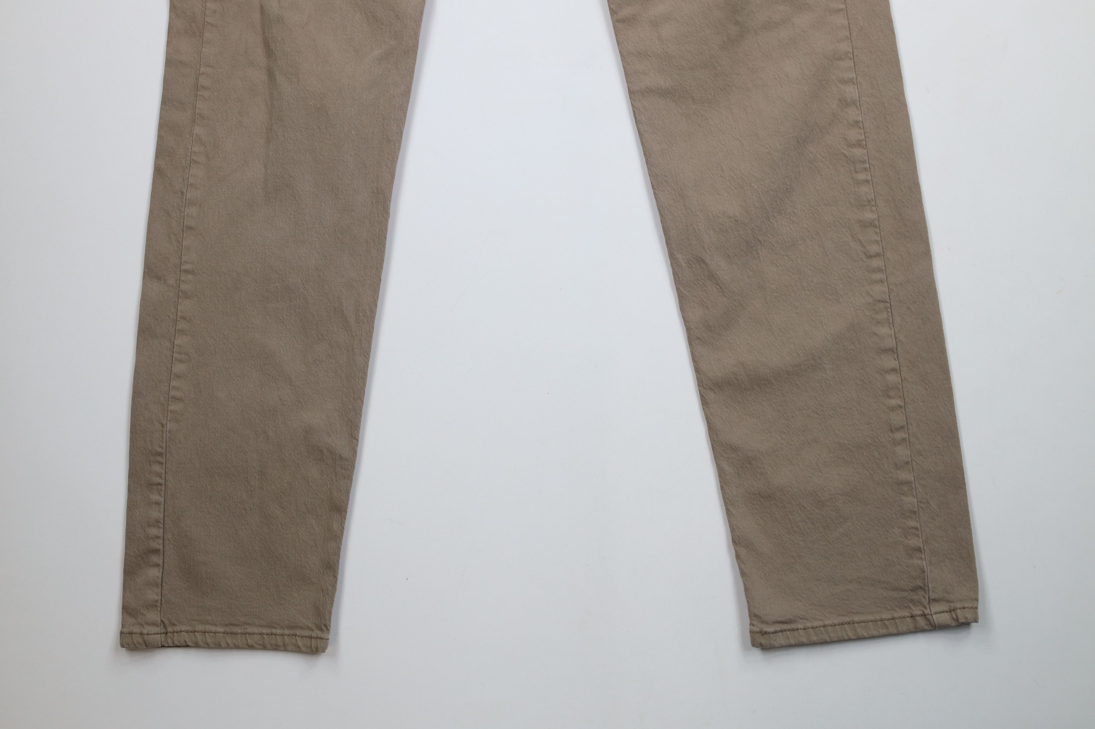 Levi's × Vintage Vintage Y2K Levis 505 Stretch Regular Fit Denim Jeans Beige Size US 36 / EU 52 - 4 Thumbnail