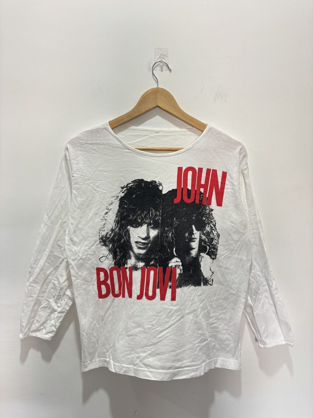 Band Tees Vintage 80’s Bon Jovi Tshirt Size US M / EU 48-50 / 2 - 1 Thumbnail