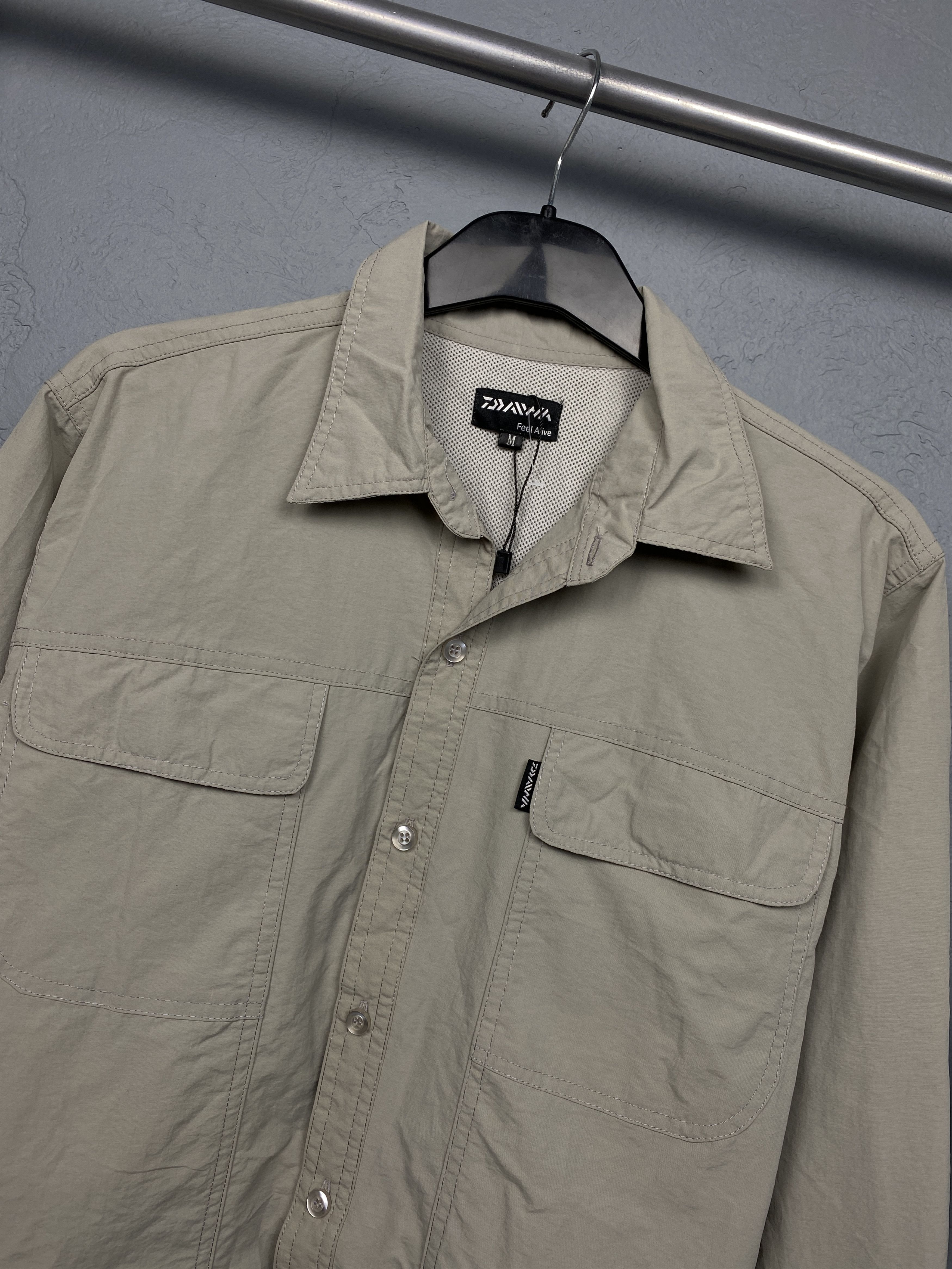 DAIWA Daiwa Vintage Mens Outdoor Cargo Shirt Size US M / EU 48-50 / 2 - 2 Thumbnail